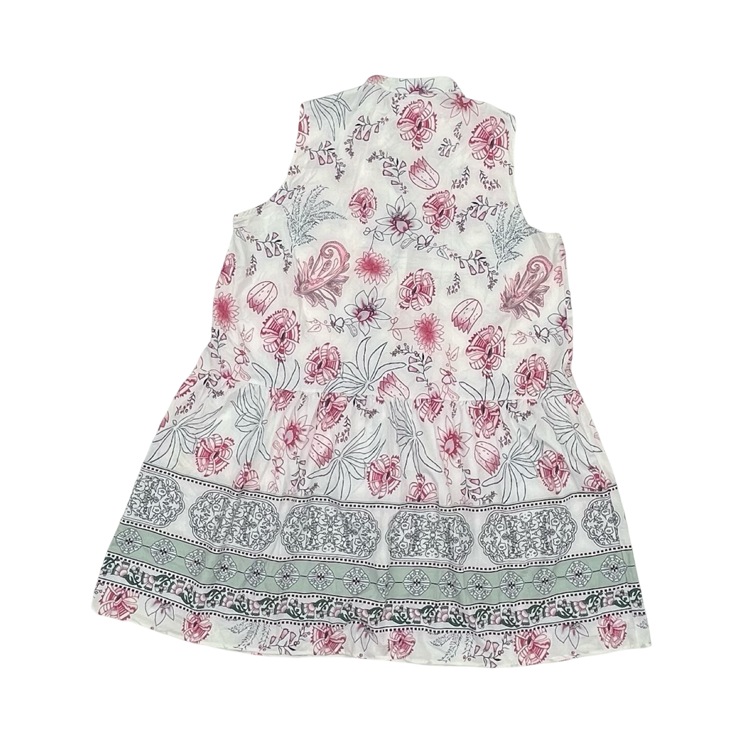 Dress Casual Short By Cmf In Floral Print, Size:Xxl