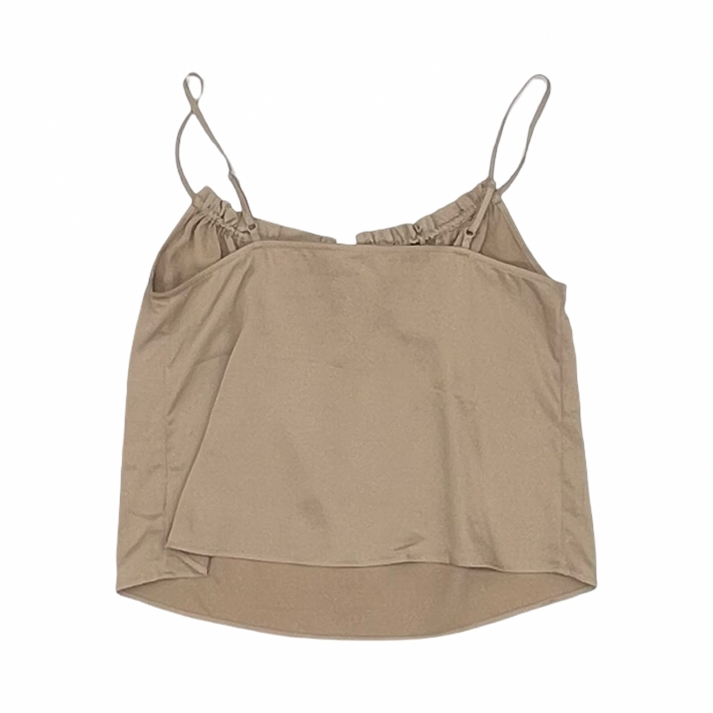 Blouse Sleeveless By Express In Brown, Size:S