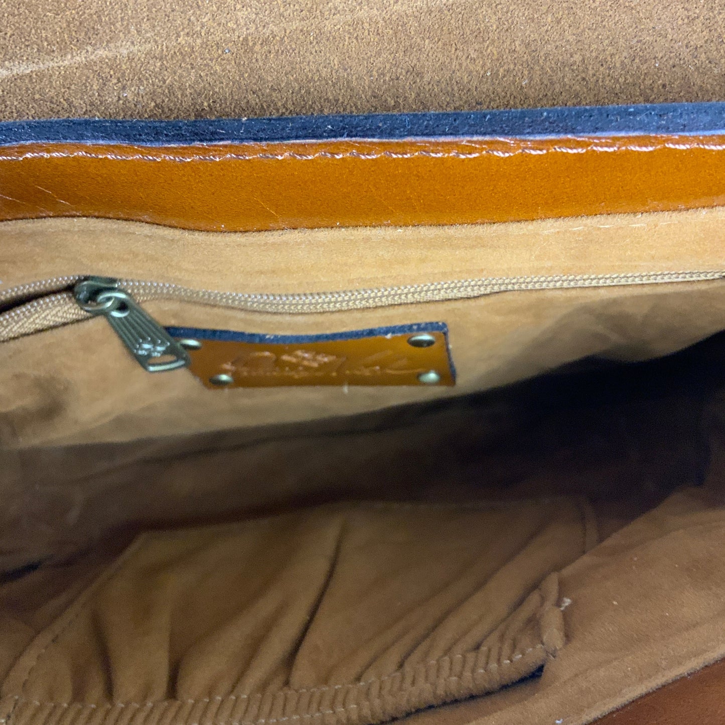 Crossbody Designer By Patricia Nash In Pink & Purple, Size:Small