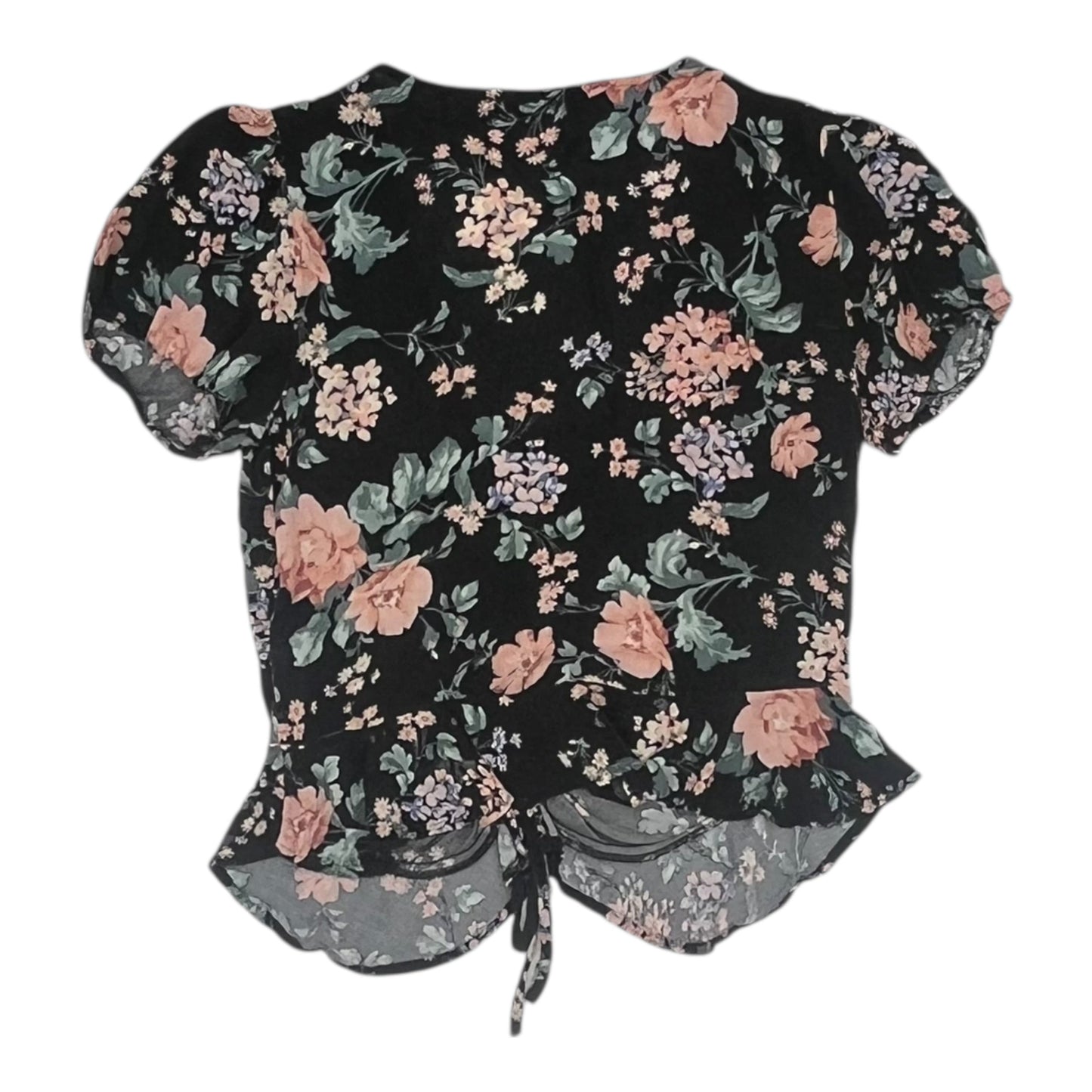 Top Ss By American Eagle In Floral Print, Size:Xs