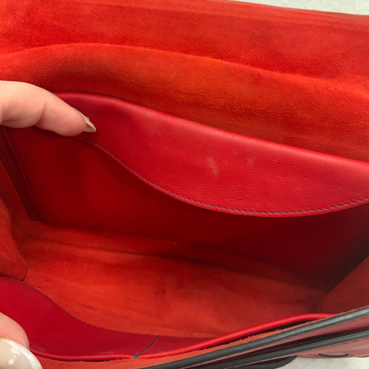 Handbag Luxury Designer By Dior, Size: Medium