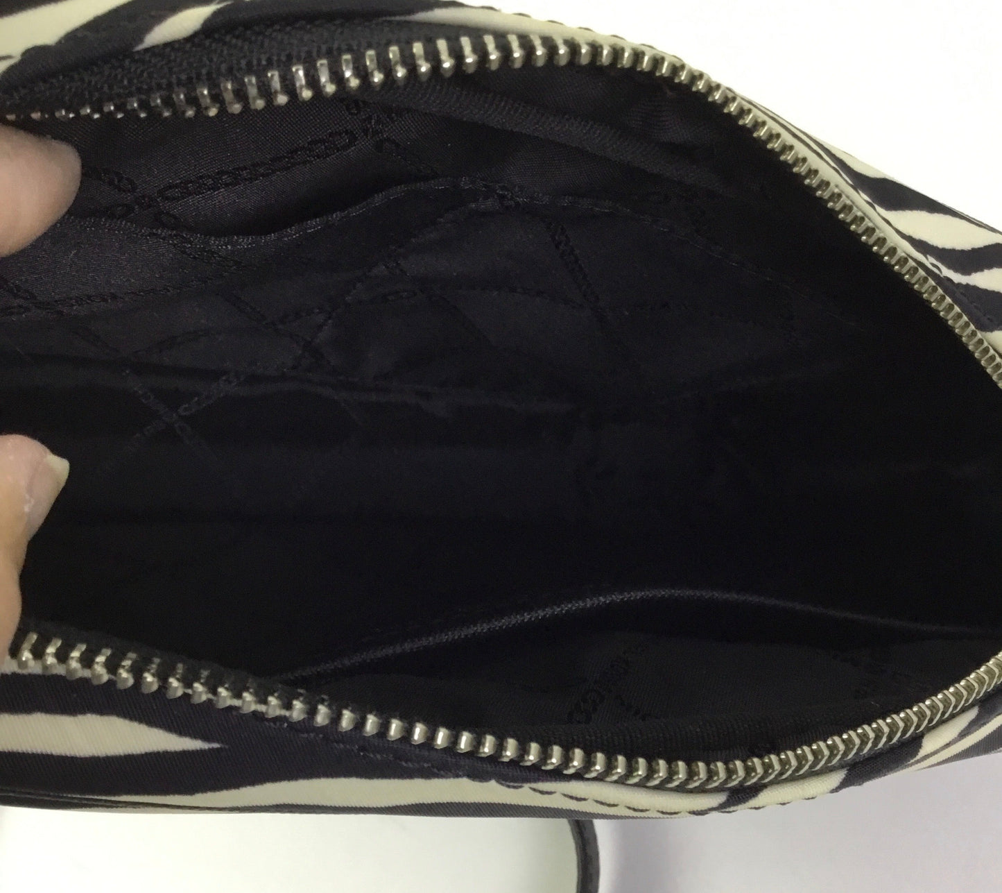 Crossbody Designer By Michael Kors In Zebra Print, Size:Small