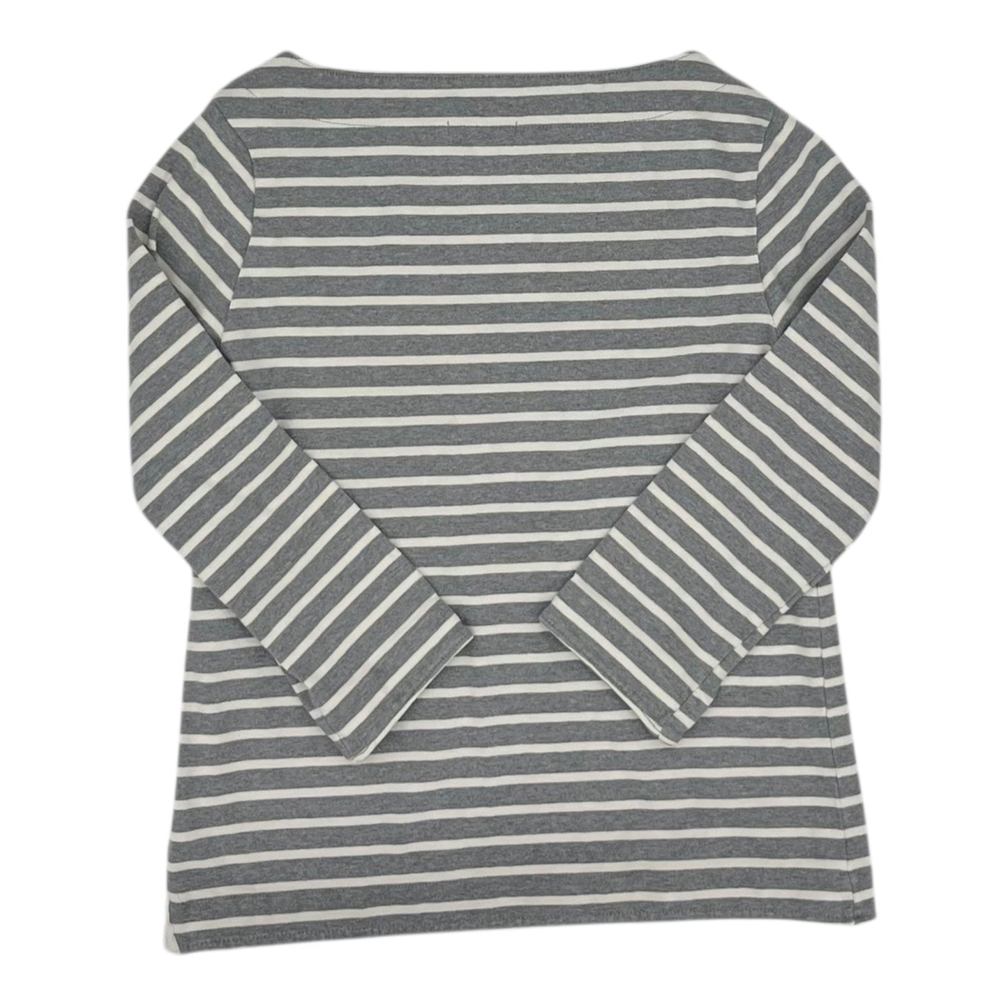 Top 3/4 Sleeve By Gap In Grey, Size:S