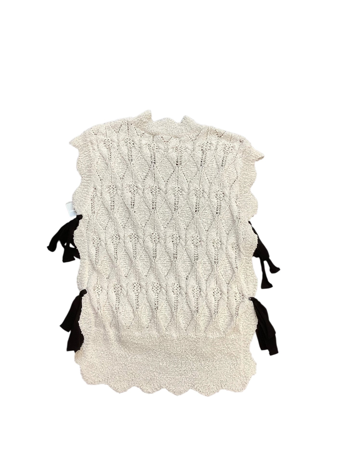 Sweater Ss By Davi & Dani In Cream, Size:M