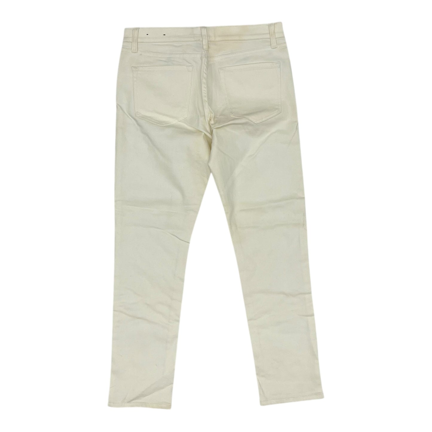 Jeans Skinny By Banana Republic In Cream, Size:4