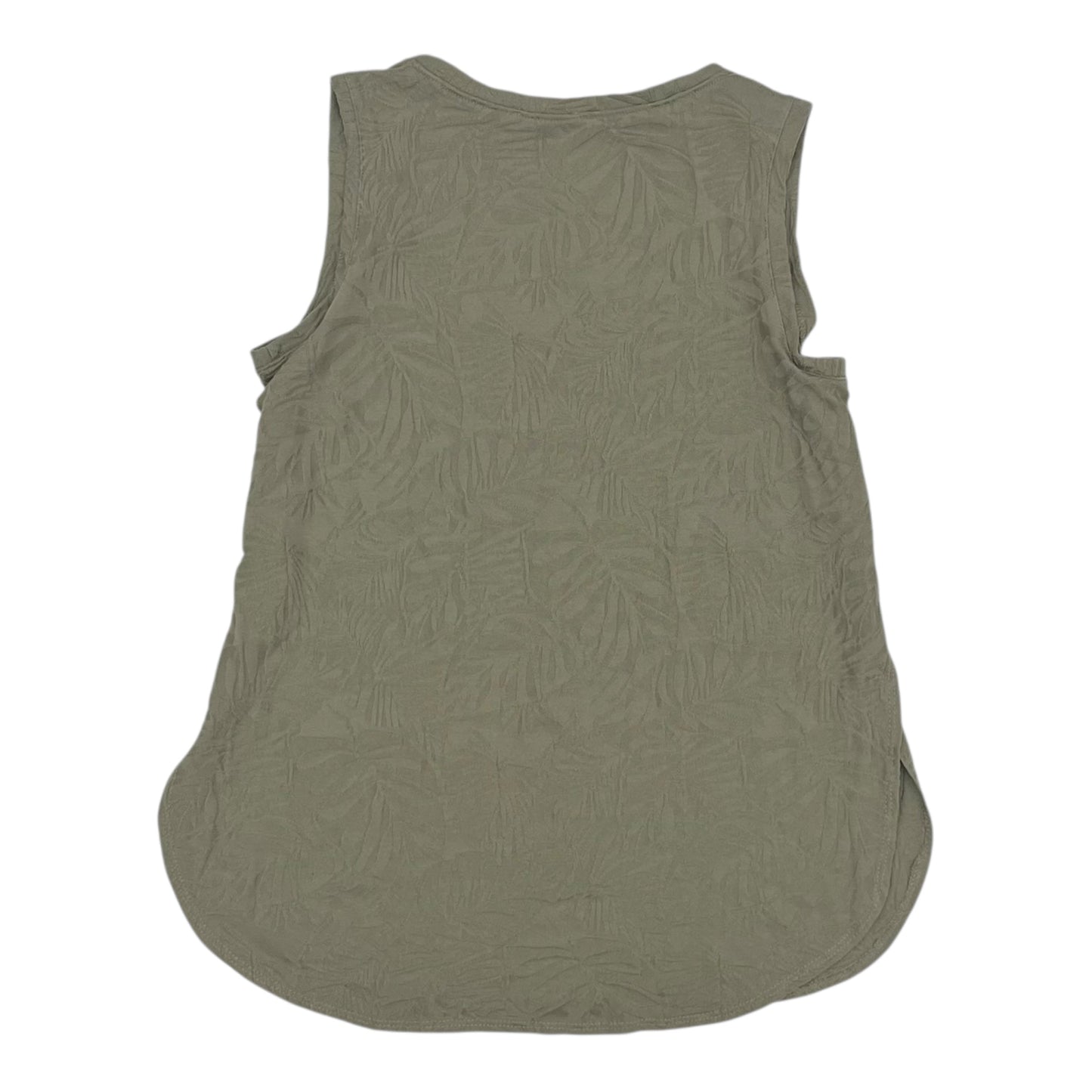 Top Sleeveless By Tribal In Green, Size:S