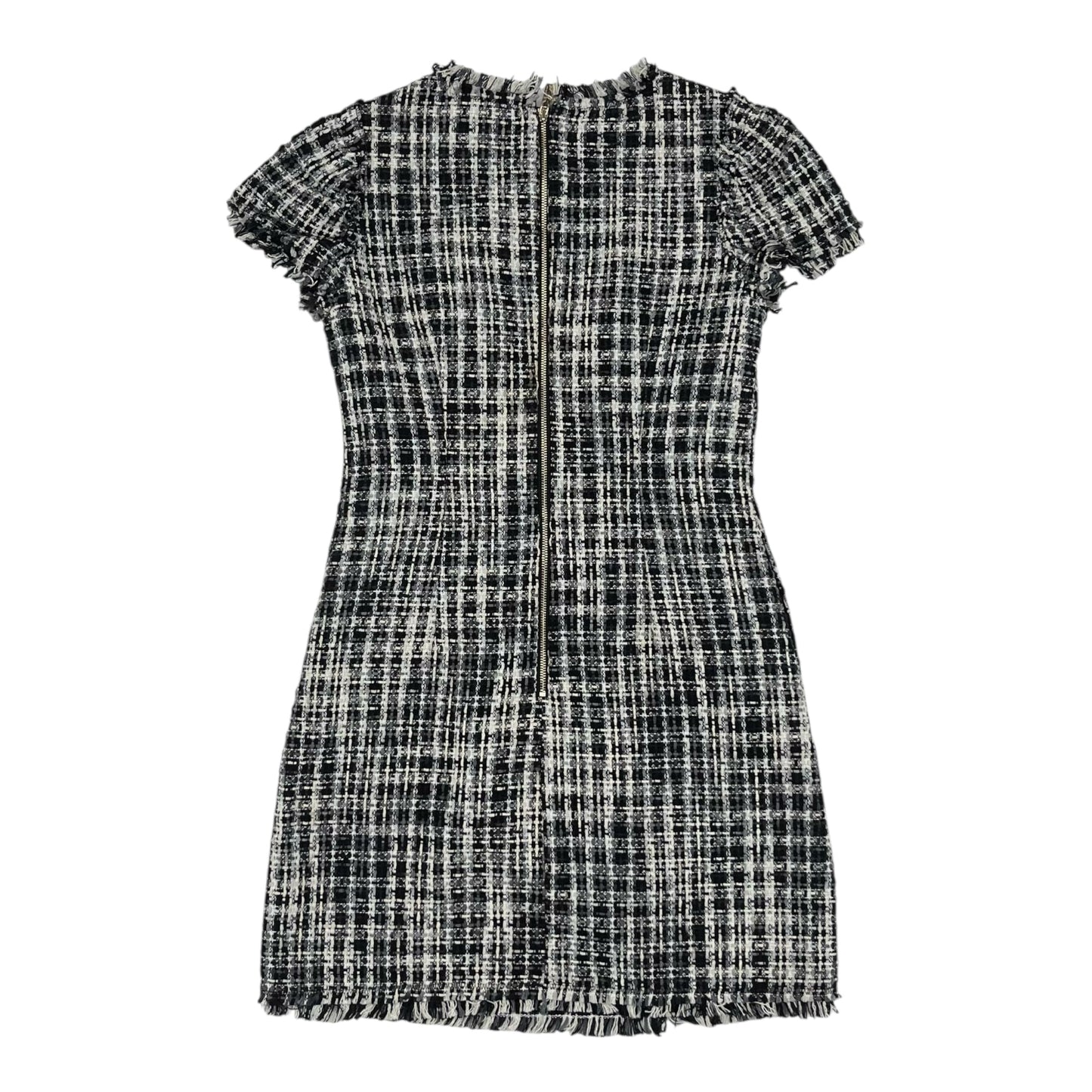 Dress Designer By Kate Spade In Black & Grey, Size:0