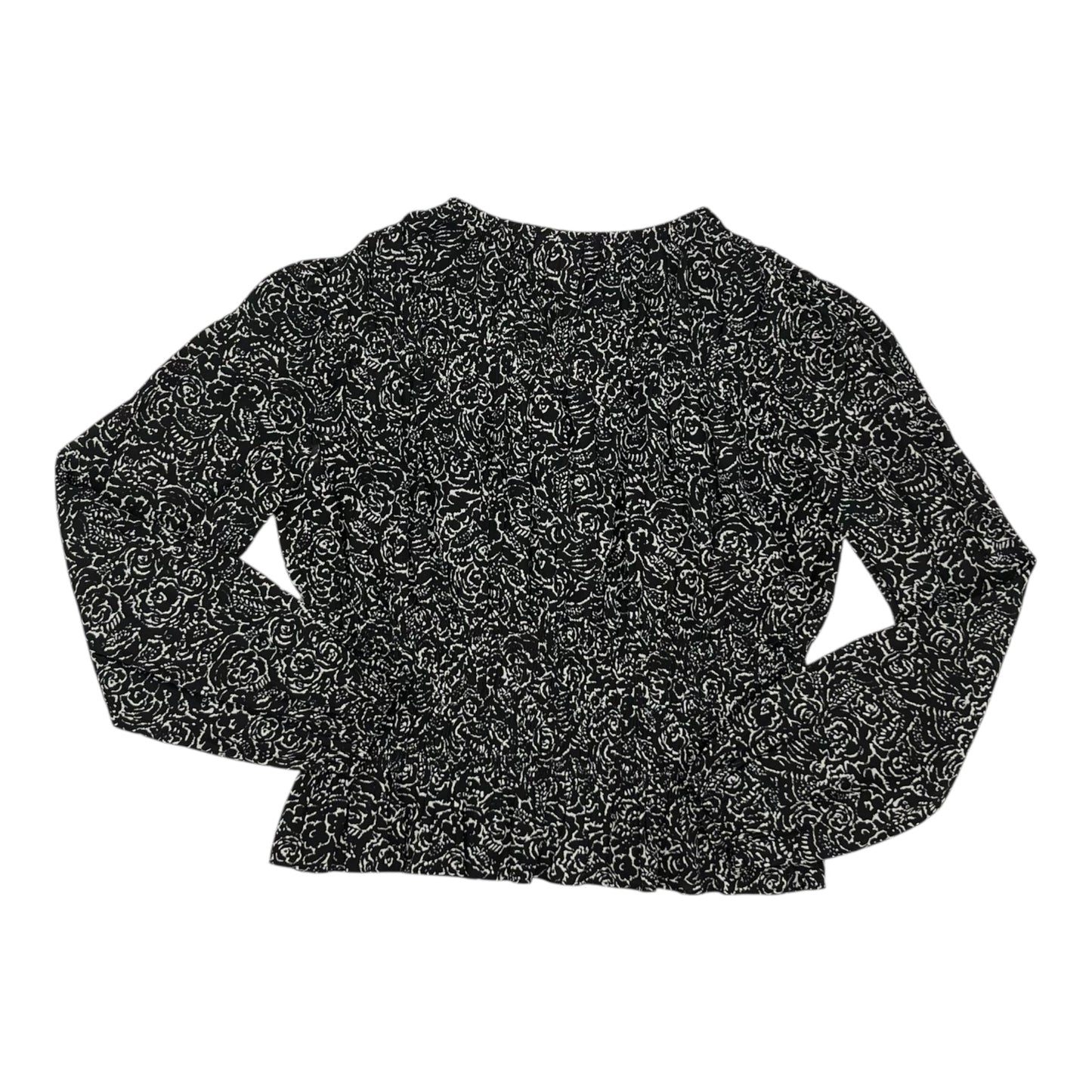 Blouse Ls By Universal Thread In Black, Size:S