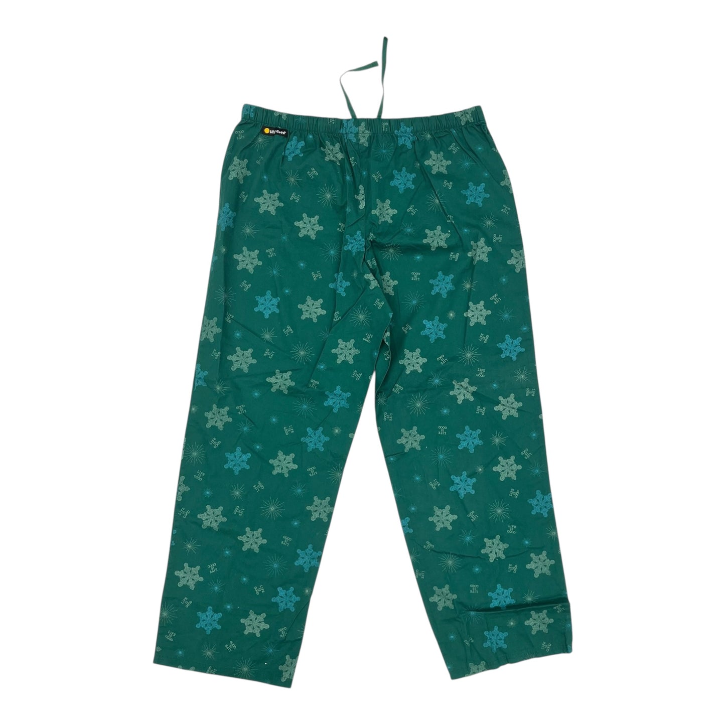 Pajama Pants By Life Is Good In Green, Size:Xl