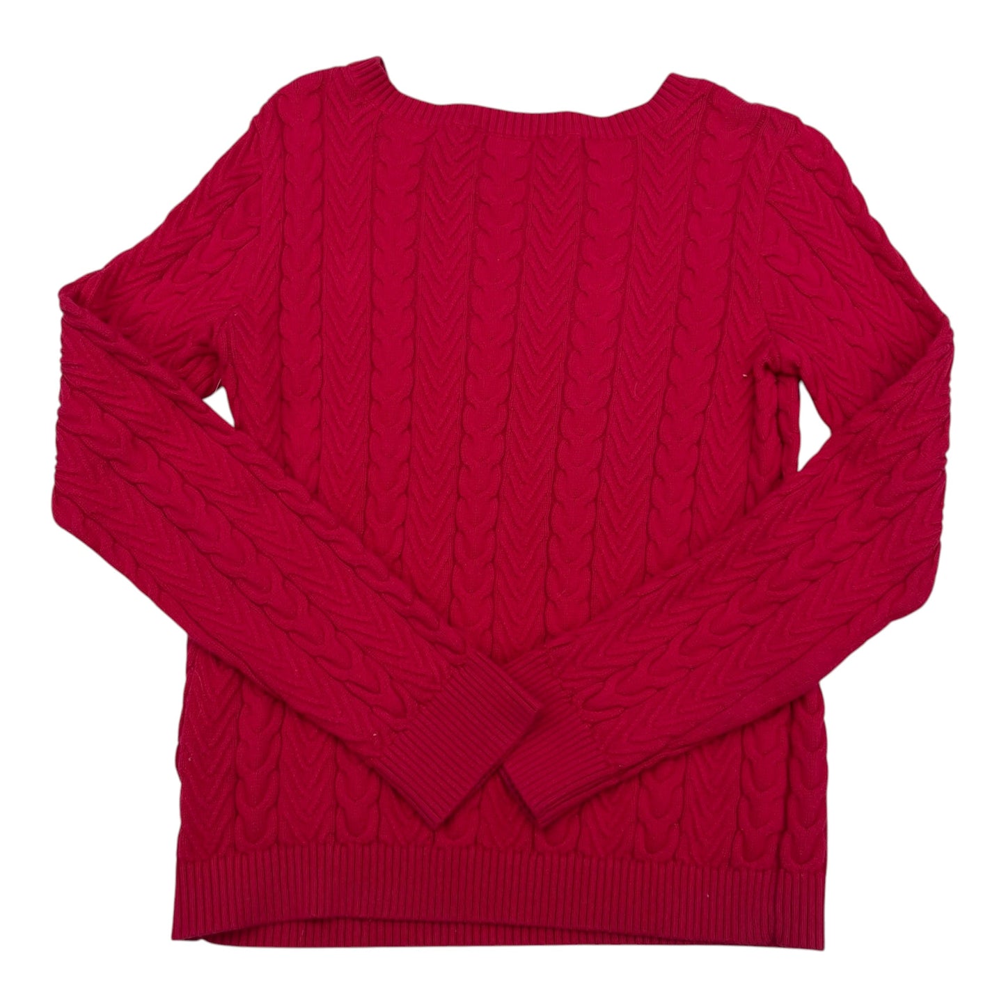 Sweater By Lands End In Pink, Size:Xsp