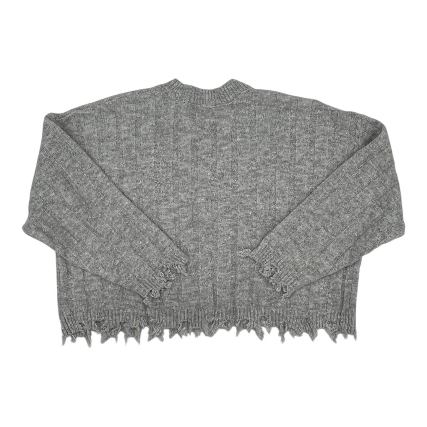 Sweater By Double Zero In Grey, Size:L