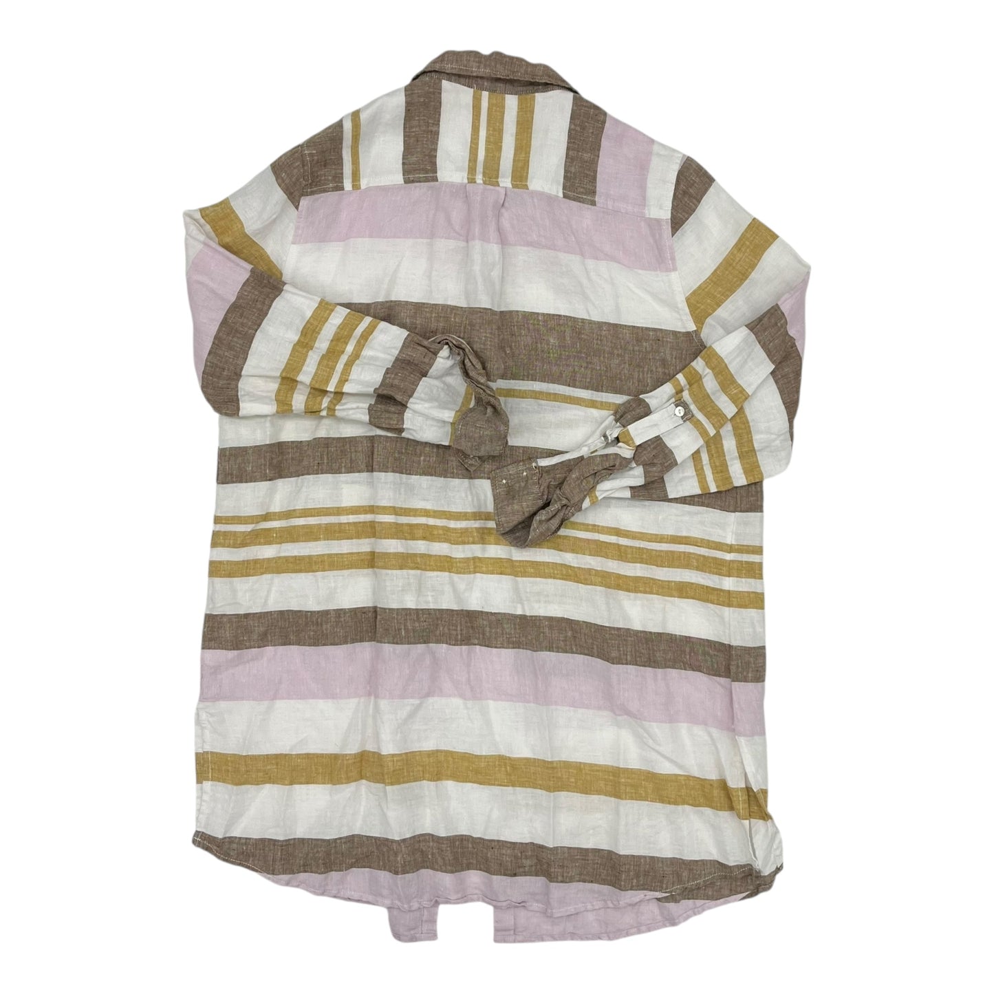 Blouse Ls By Rachel Zoe In Cream, Size:Xl