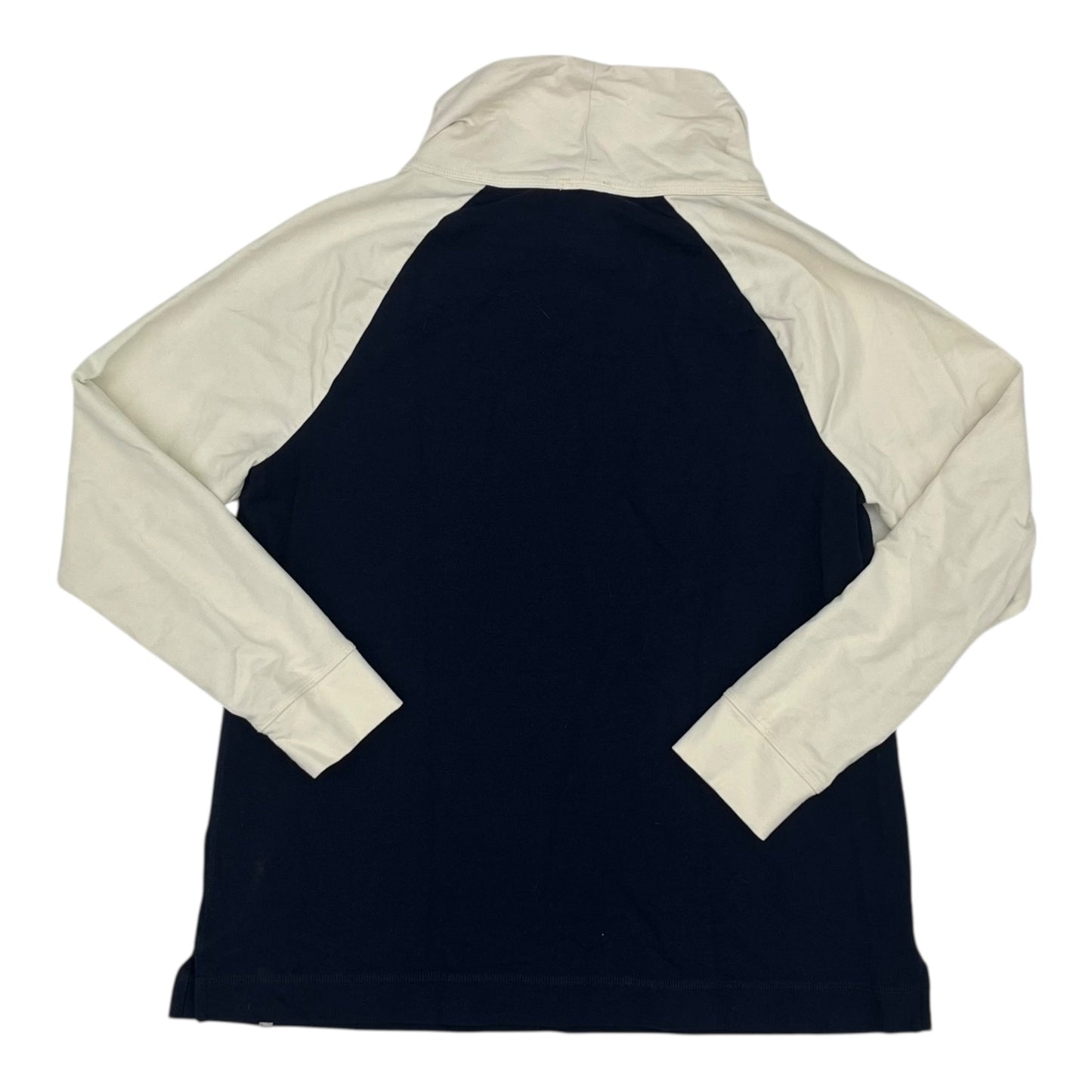 Top Ls By Talbots In Blue & Cream, Size:Lp