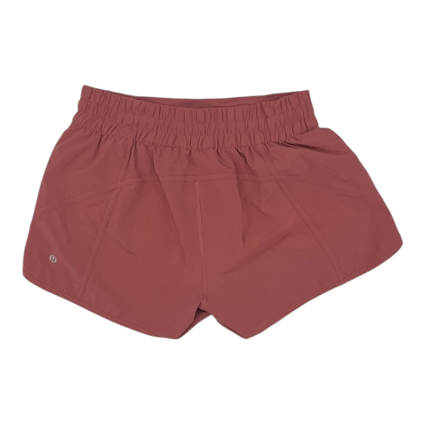 Athletic Shorts By Lululemon In Pink, Size:M