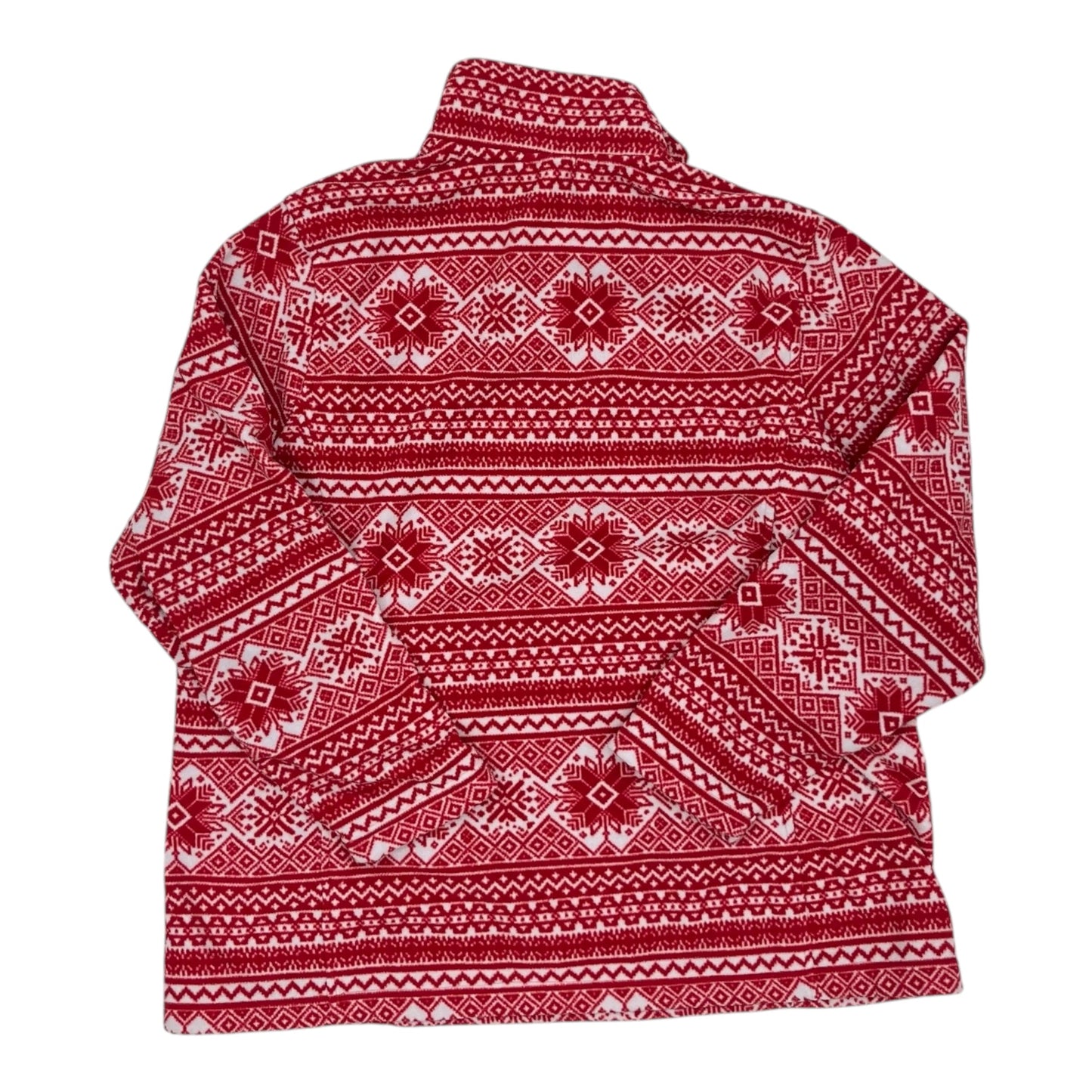 Athletic Fleece By Lands End In Red, Size:1X