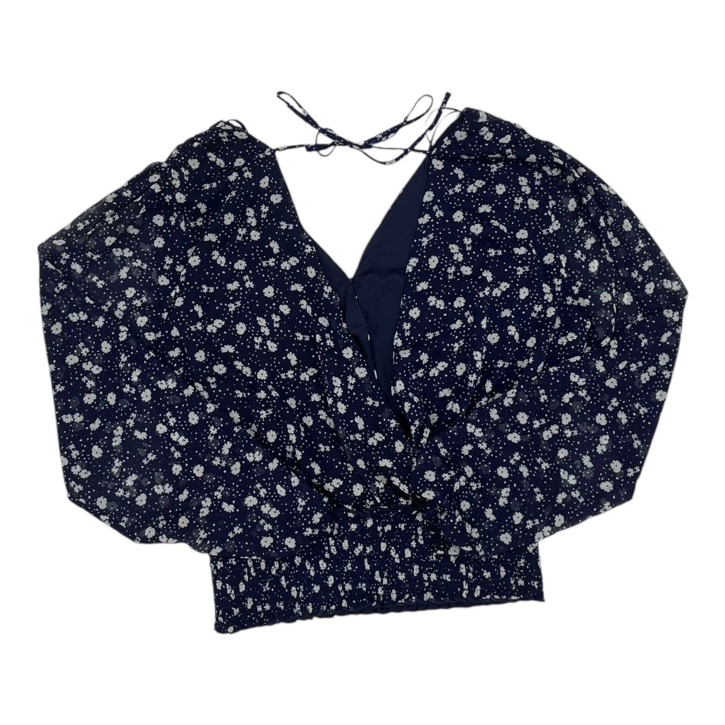 Top Ls By Lush In Navy, Size:L