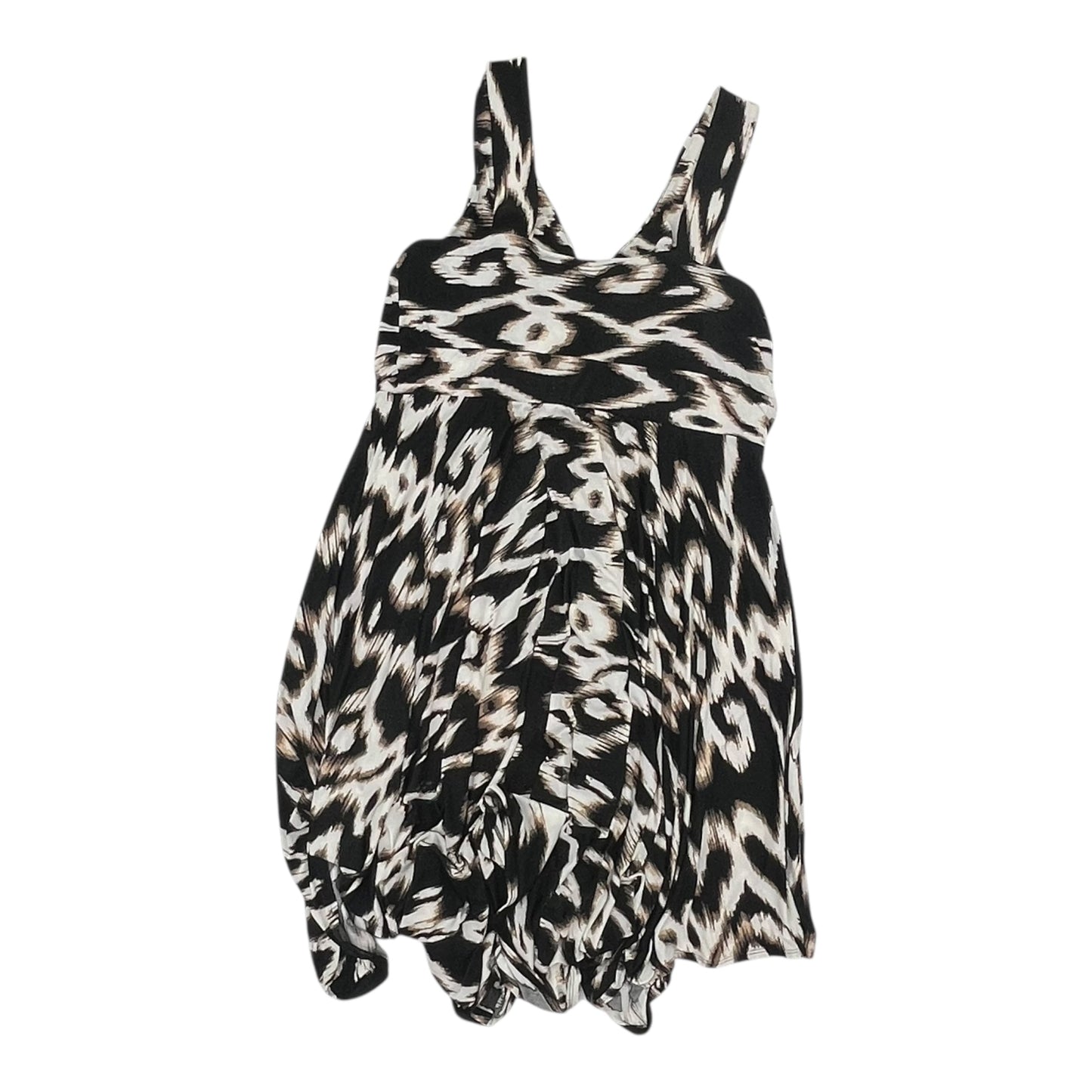 Dress Casual Maxi By Soma In Black & Brown, Size:Xl