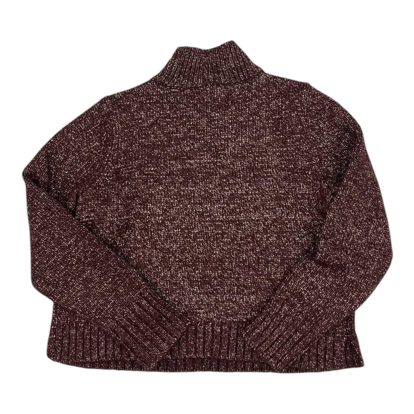 Sweater By Ann Taylor In Maroon, Size:M