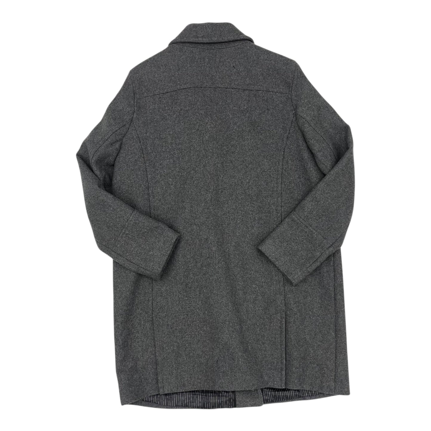 Coat Wool By Worthington In Grey, Size:Xl