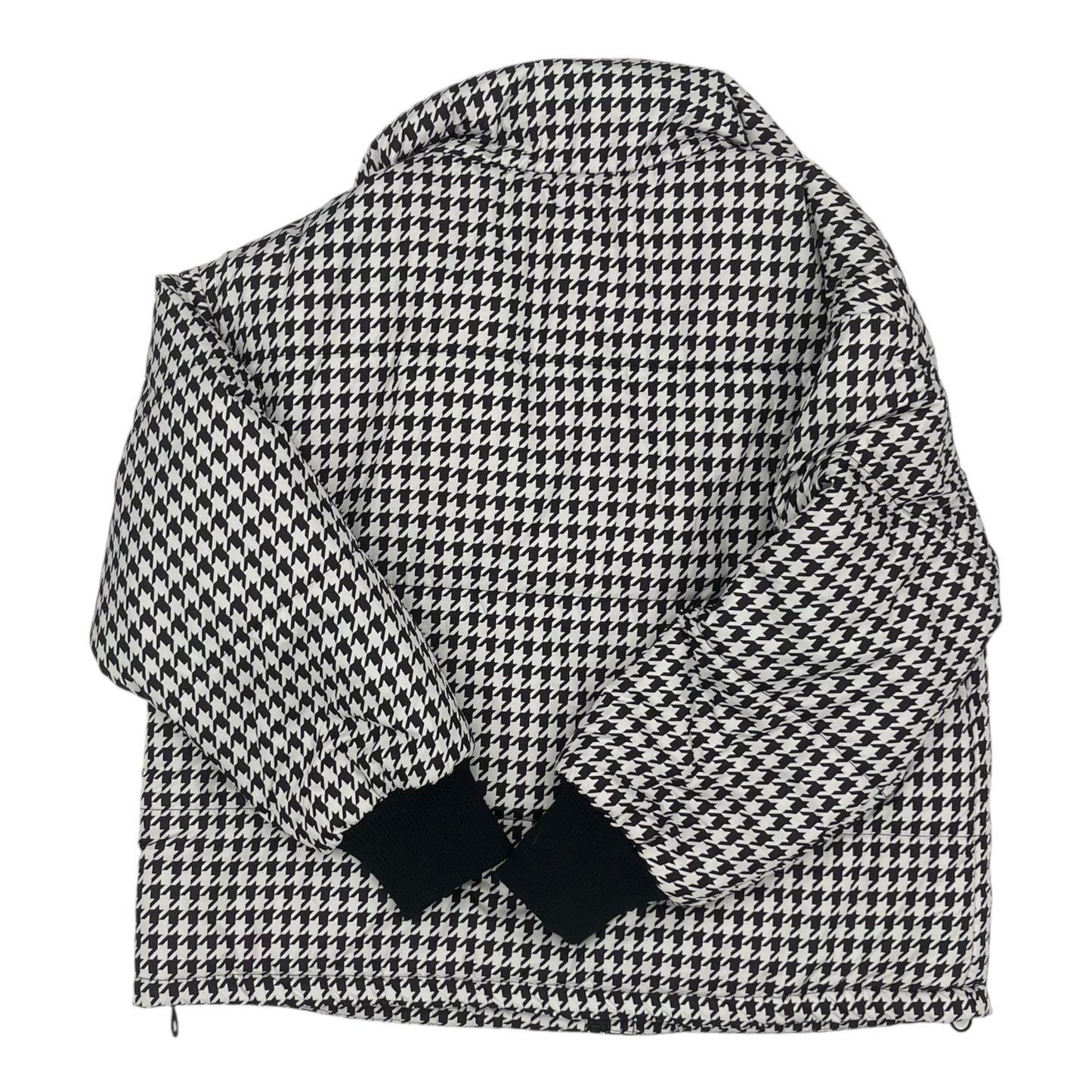 Coat Puffer & Quilted By Marc New York In Black & White, Size:M