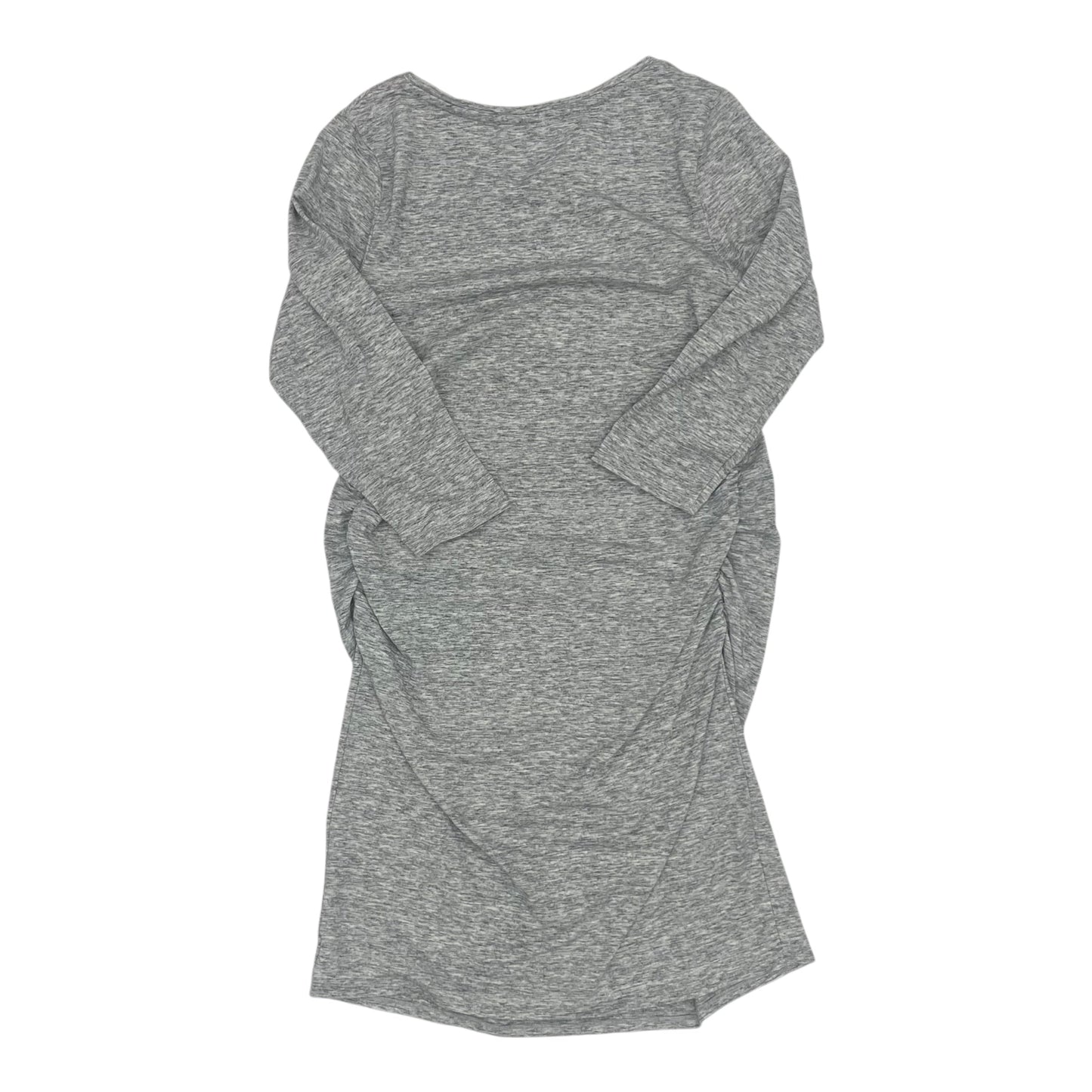 Mat Dress By Liz Lange Maternity In Grey, Size:L