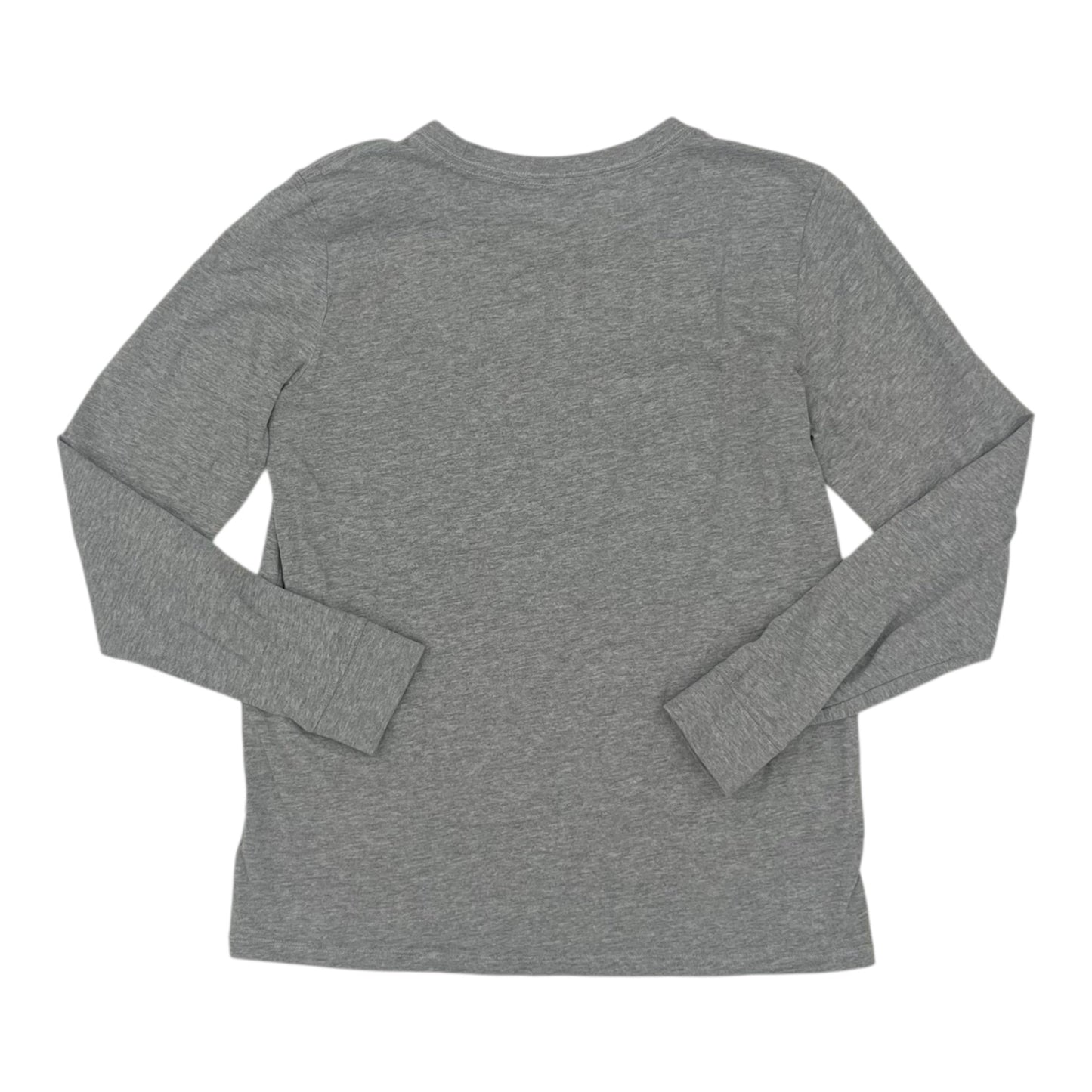 Top Ls Basic By Life Is Good In Grey, Size:M