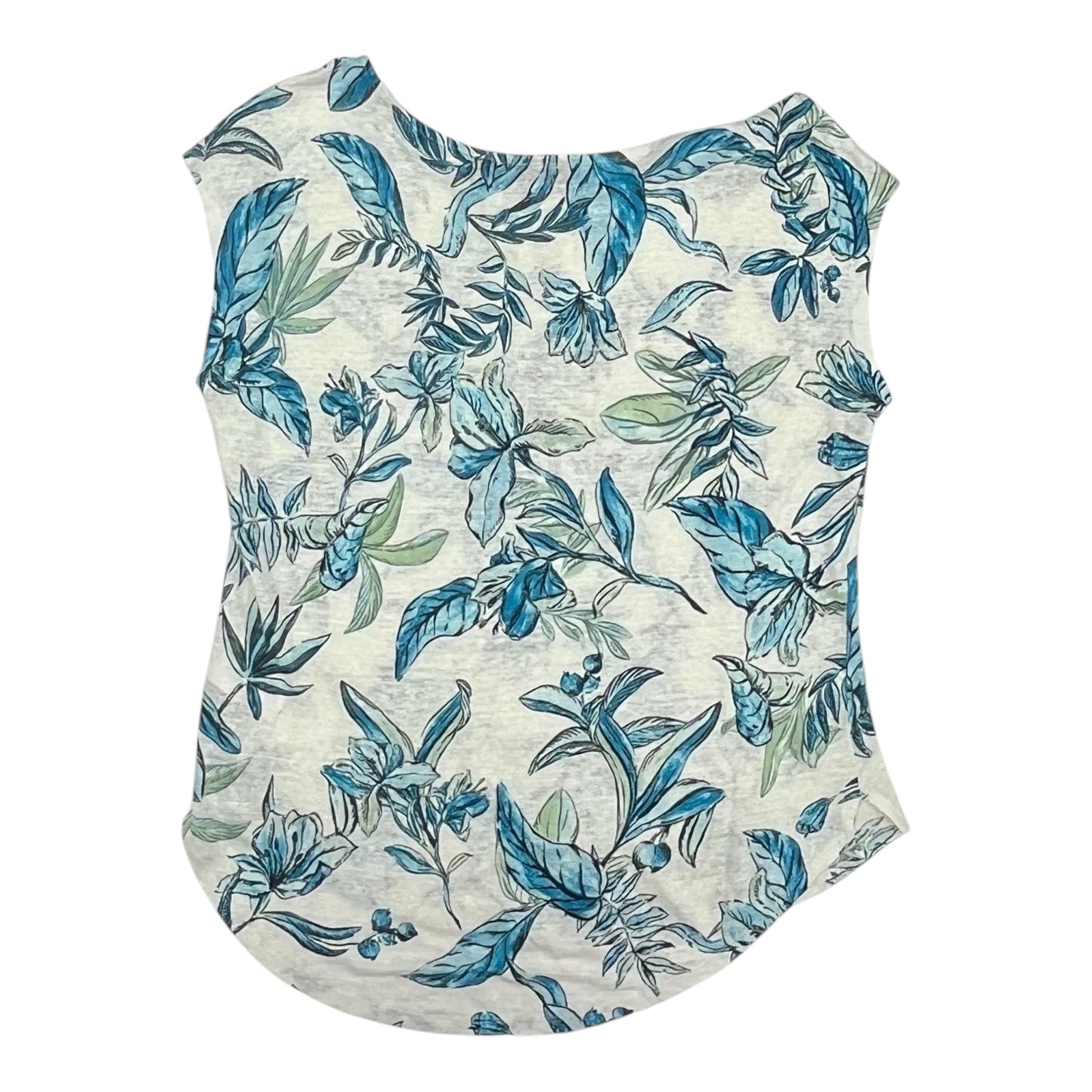 Top Ss By Tahari In Cream, Size:M
