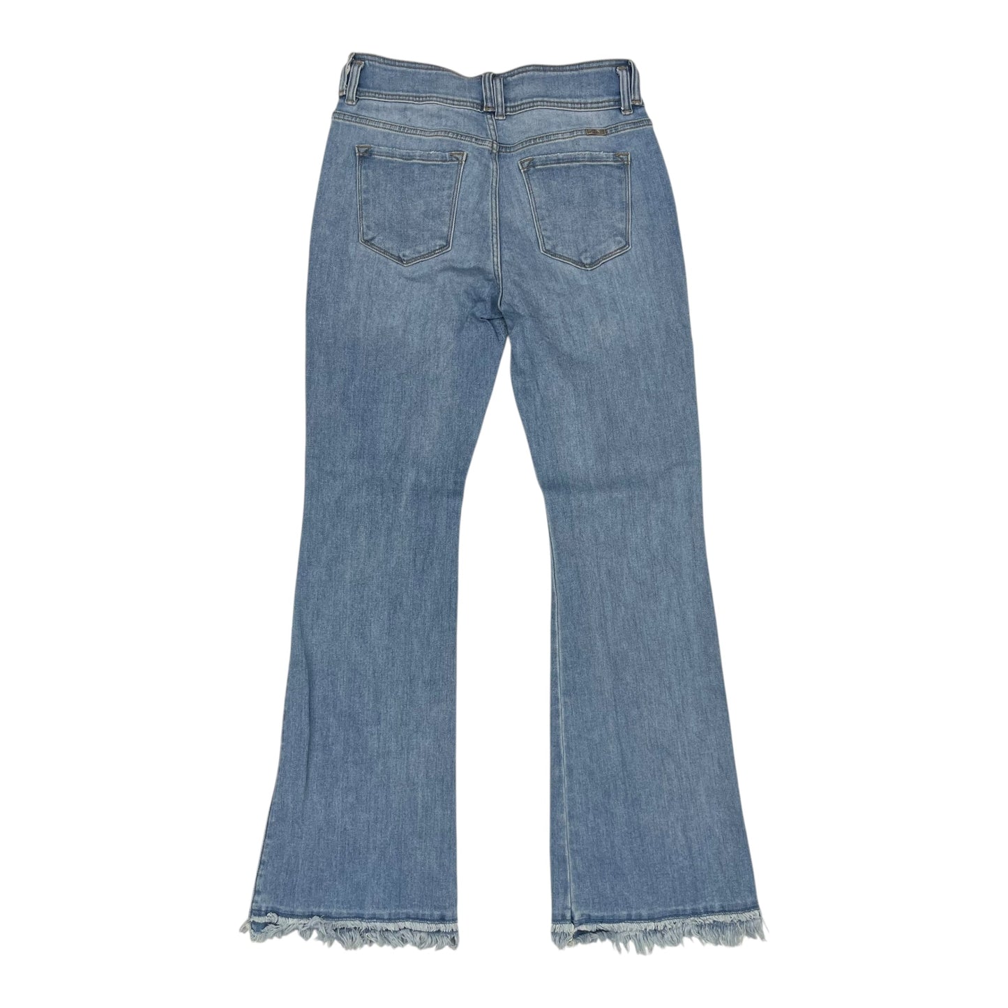 Jeans Flared By Kancan In Blue Denim, Size:10