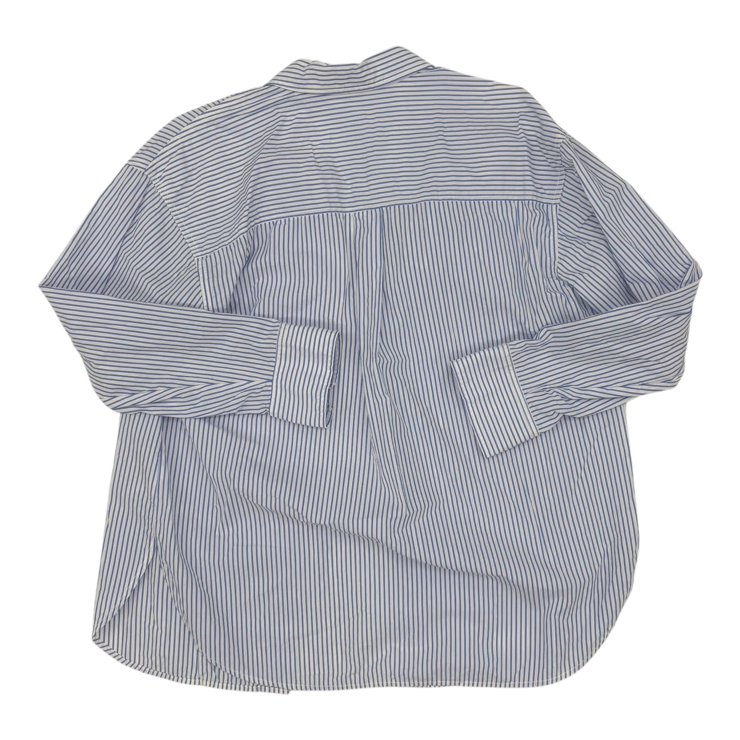 Top Ls By Universal Thread In Blue & White, Size:M