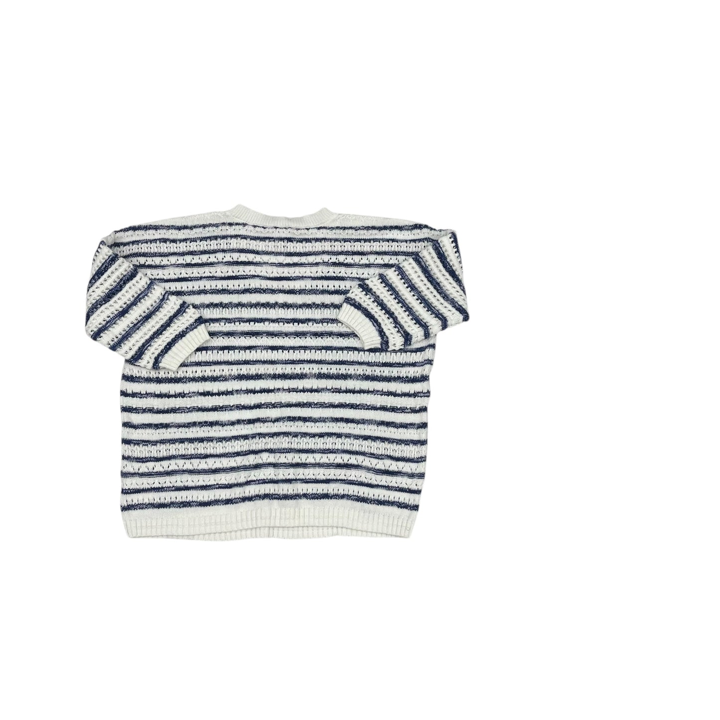 Sweater Ss By Cabi In Blue & White, Size:Xs