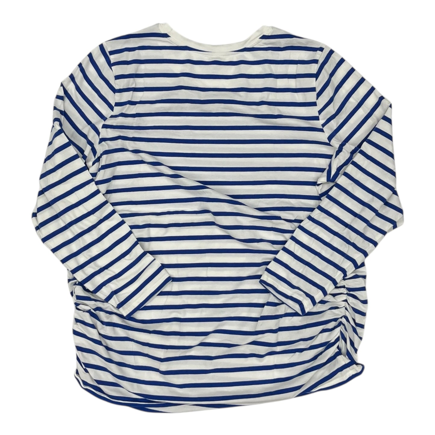 Mat Top Ls By Old Navy In Blue & White, Size:Xxl