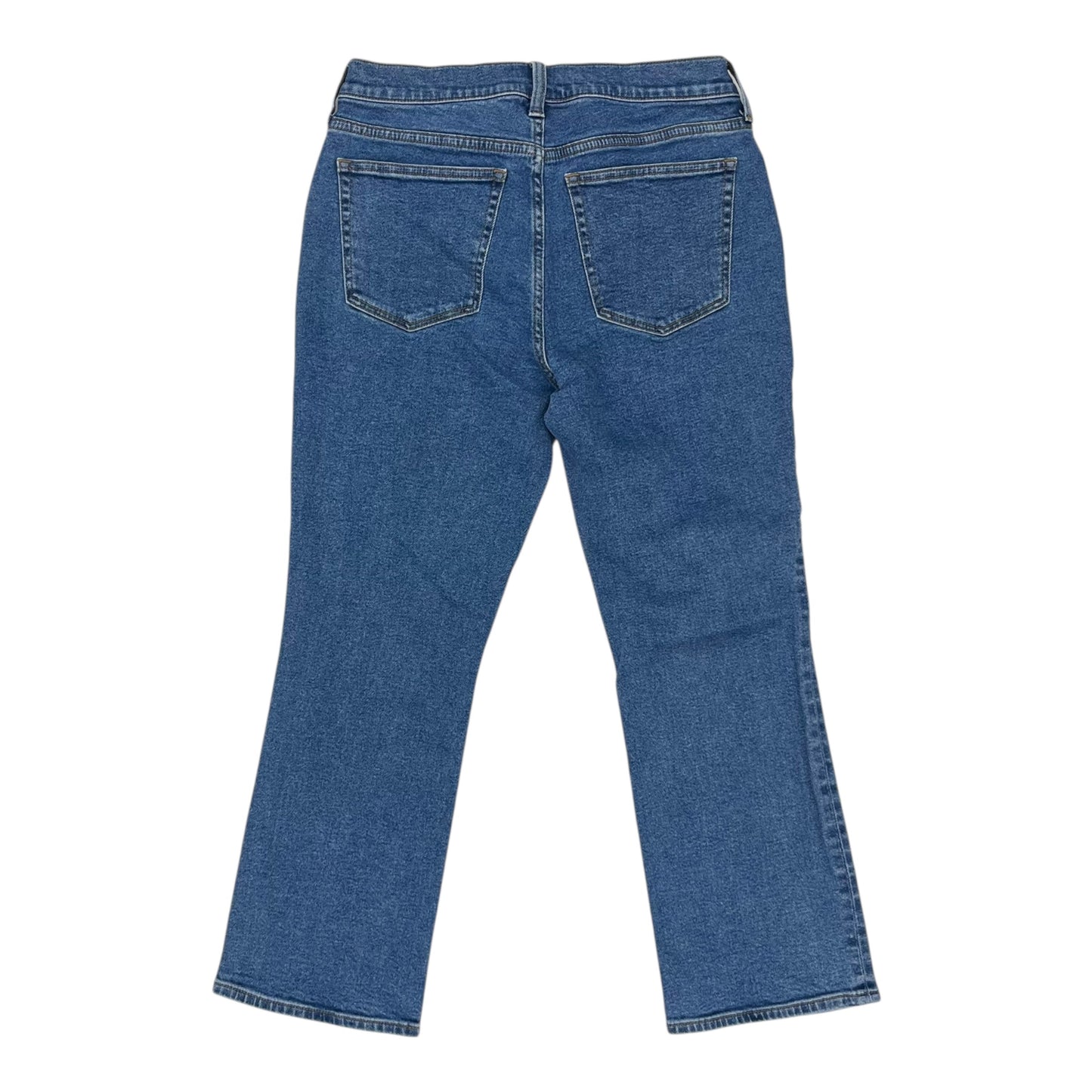 Jeans Flared By J. Crew In Blue Denim, Size:6