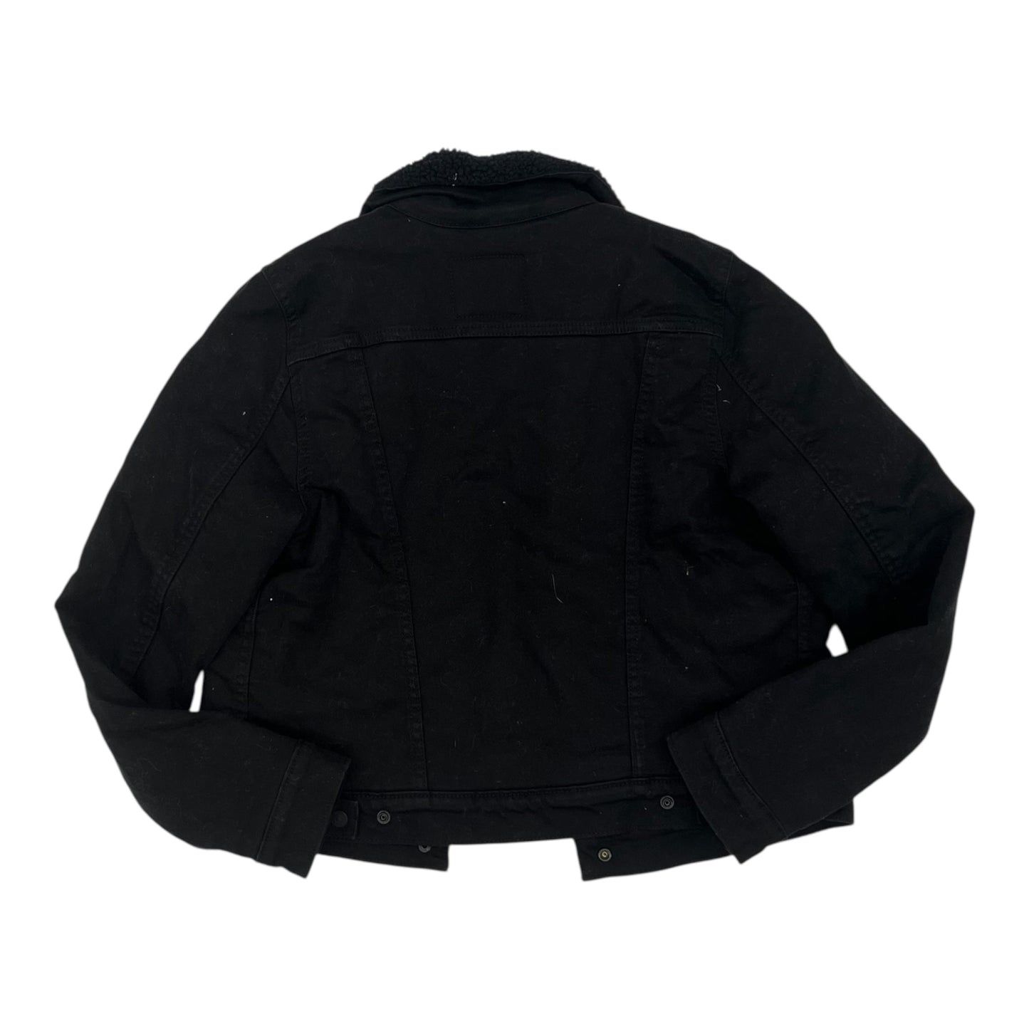 JACKET DENIM by LEVIS In BLACK DENIM, Size: M