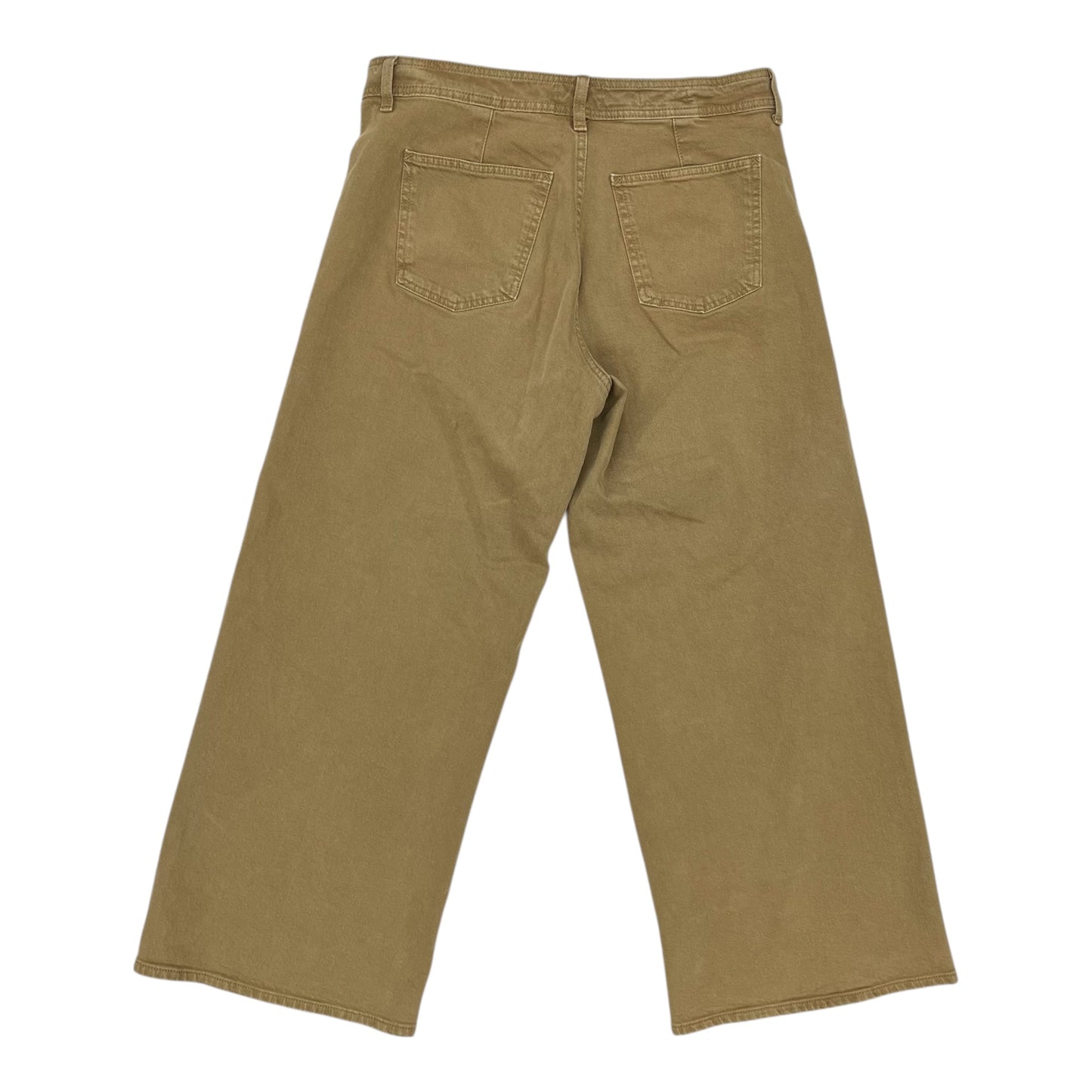 Jeans Wide Leg By Universal Thread In Green Denim, Size:14