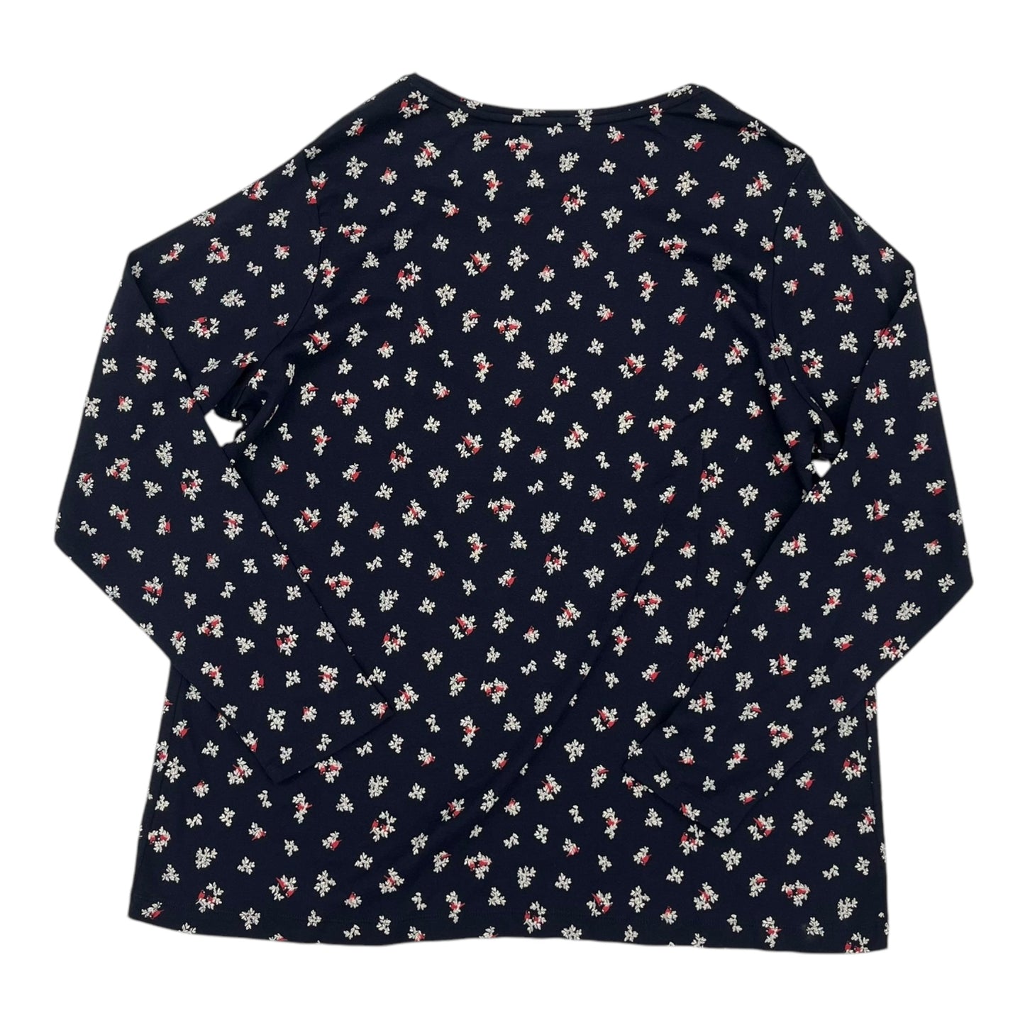 Top Ls By Croft And Barrow In Navy, Size:1X