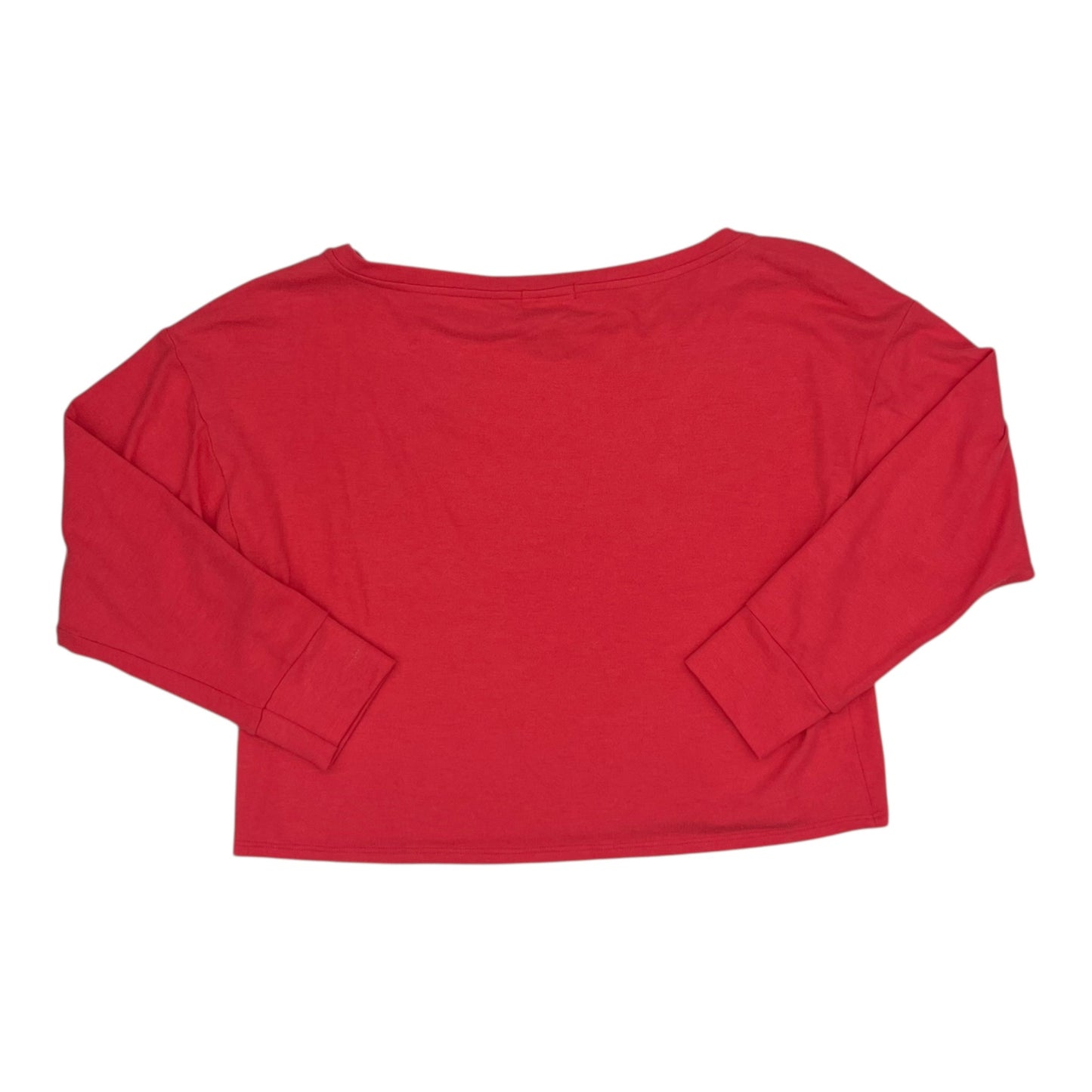 Athletic Top Ls Crewneck By Beyond Yoga In Pink, Size:M