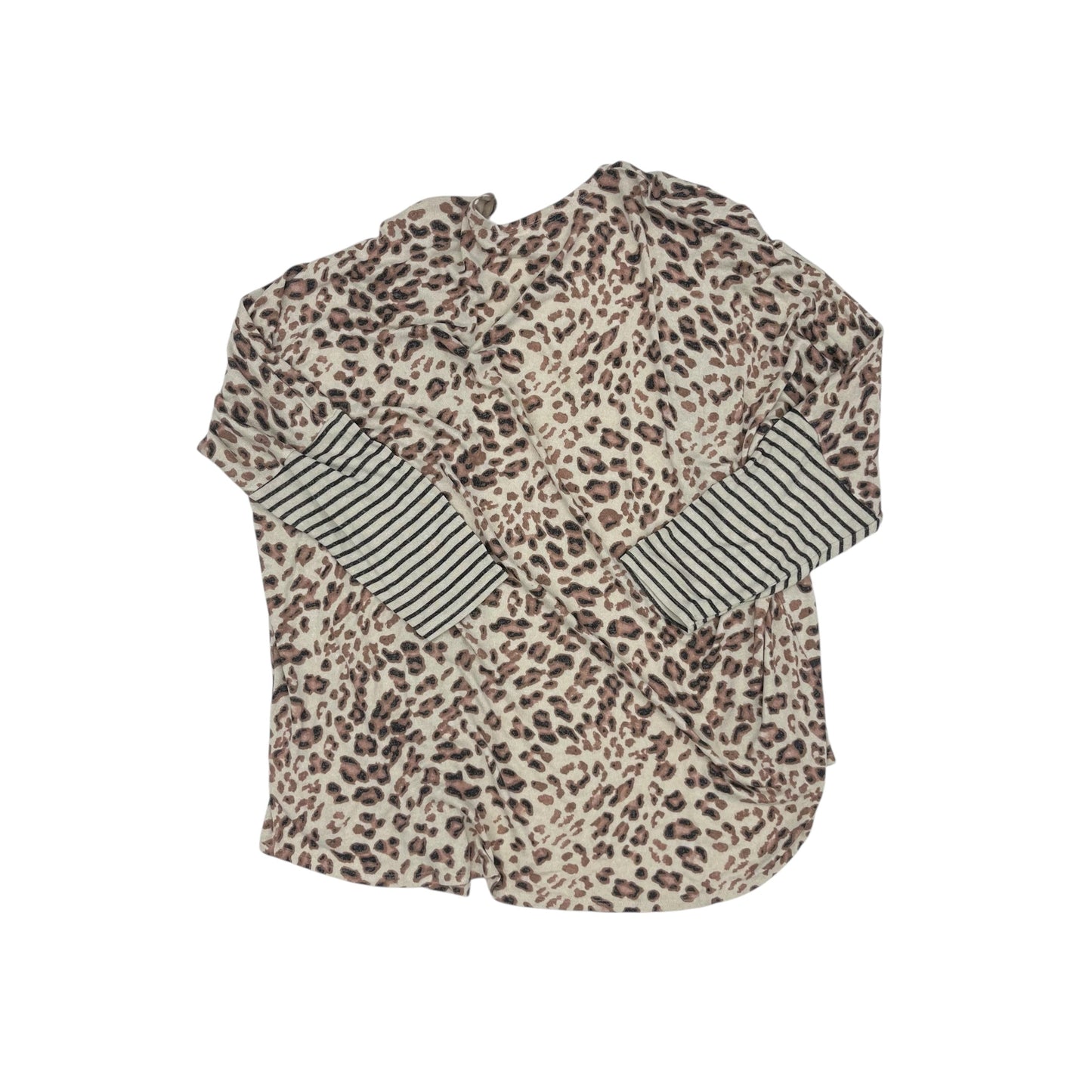 Cardigan By Maurices In Leopard Print, Size:Xxl