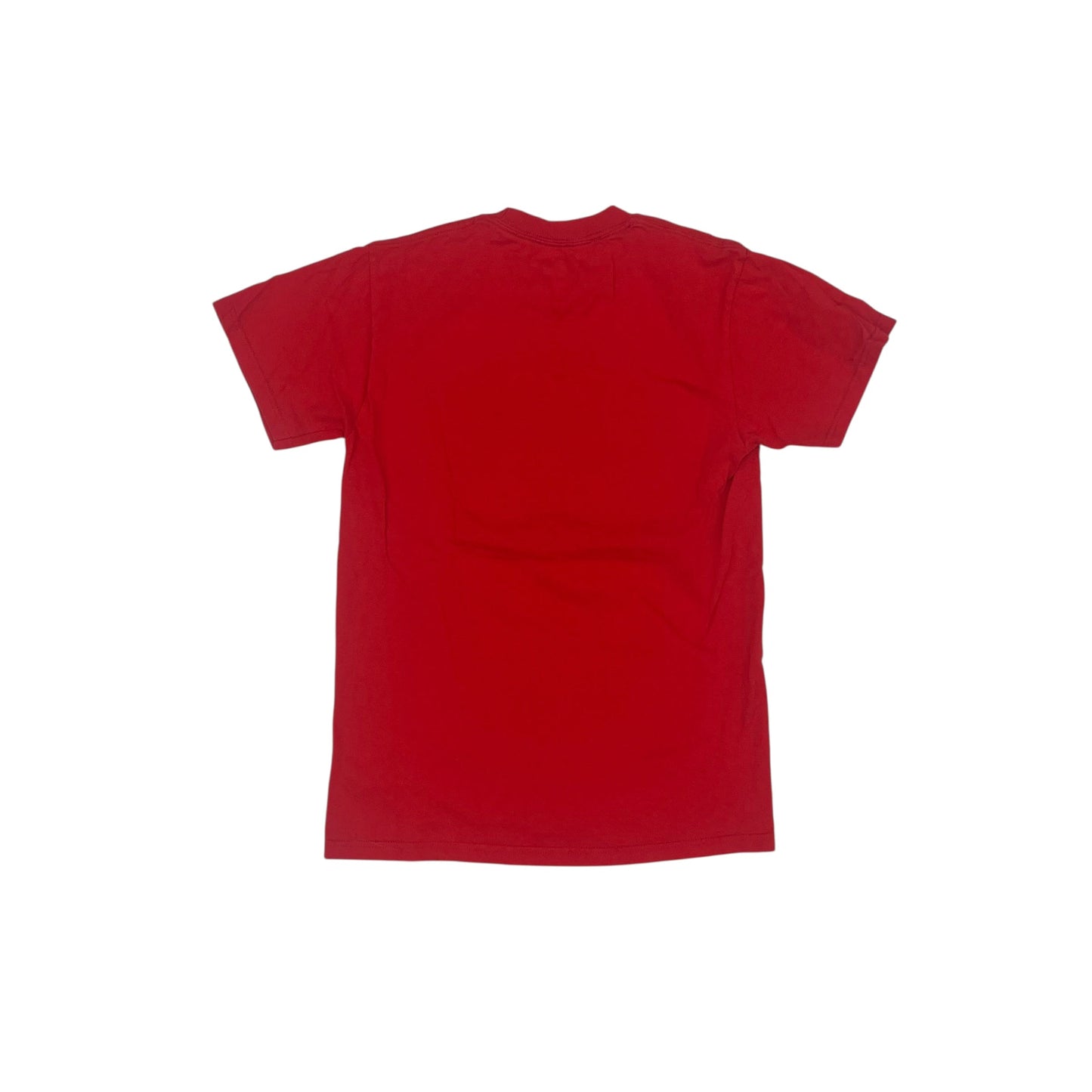 Athletic Top Ss By Majestic In Red, Size:S