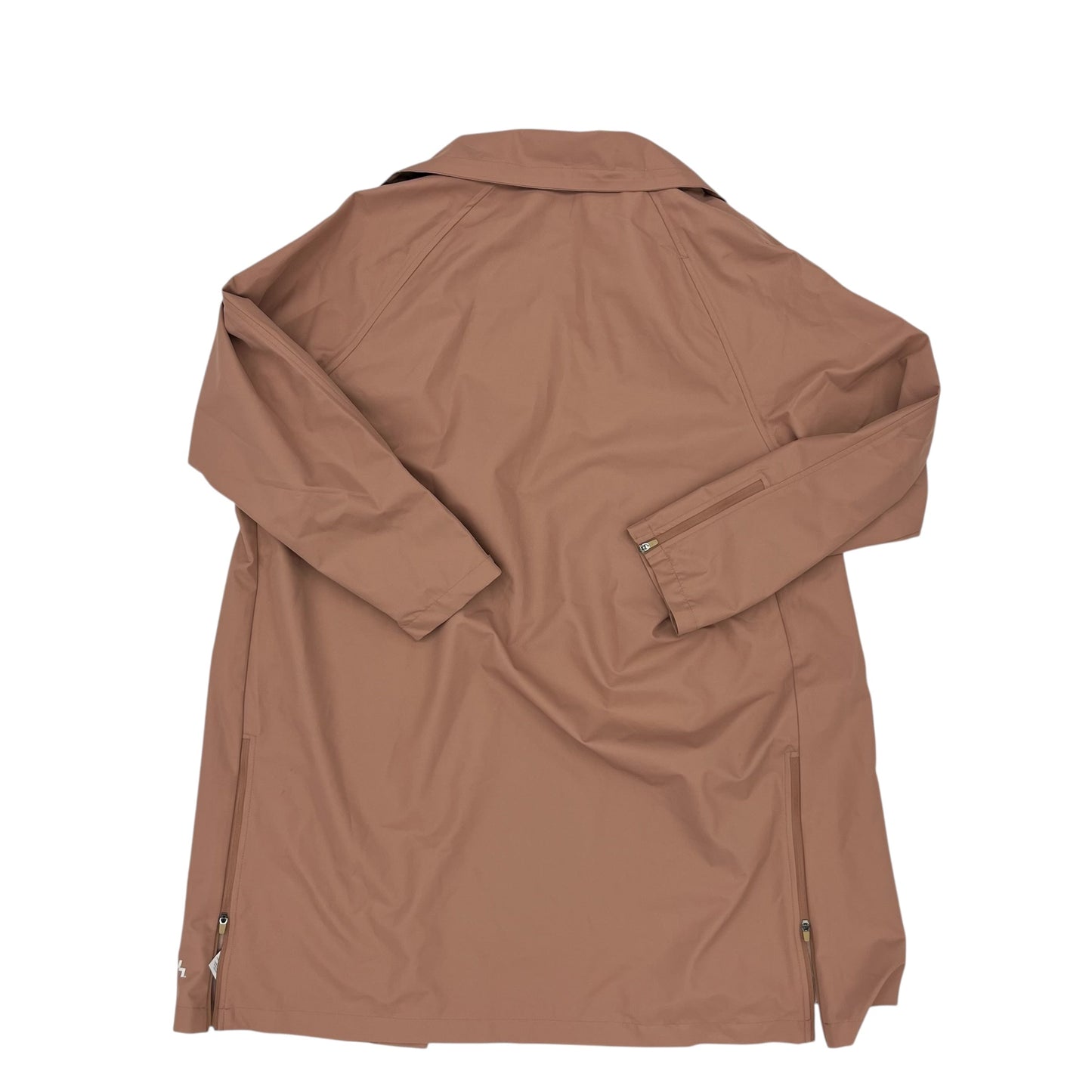 Jacket Windbreaker By Joy Lab In Mauve, Size:L