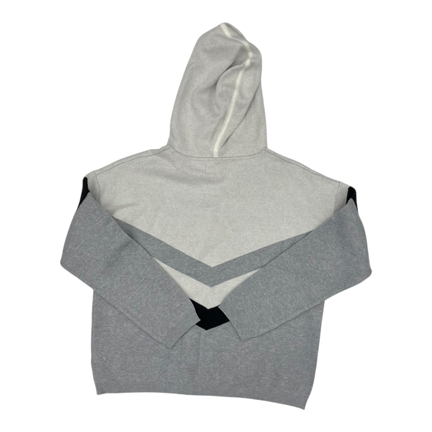 Sweater By Cynthia Rowley In Grey & White, Size:L