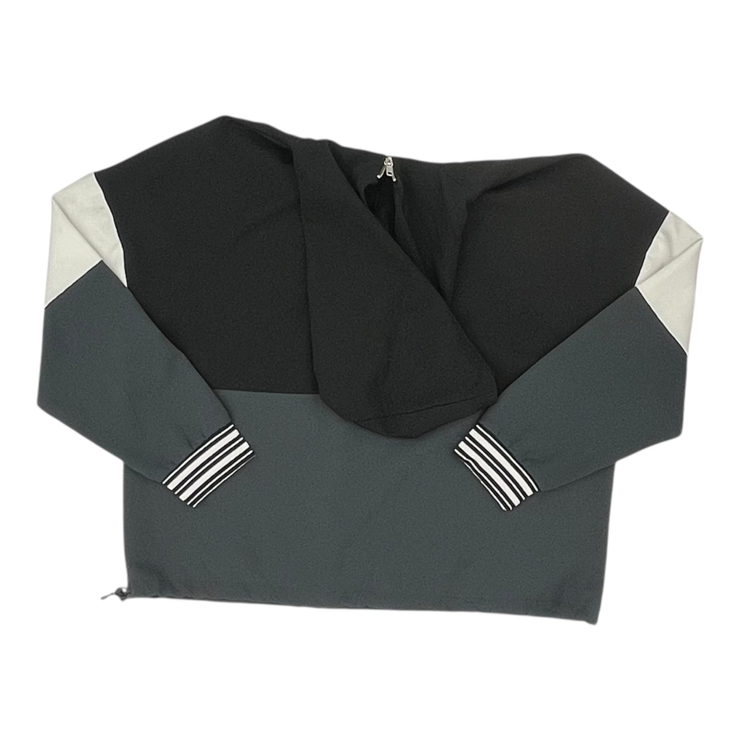 Athletic Sweatshirt Hoodie By Avia In Grey, Size:Xl