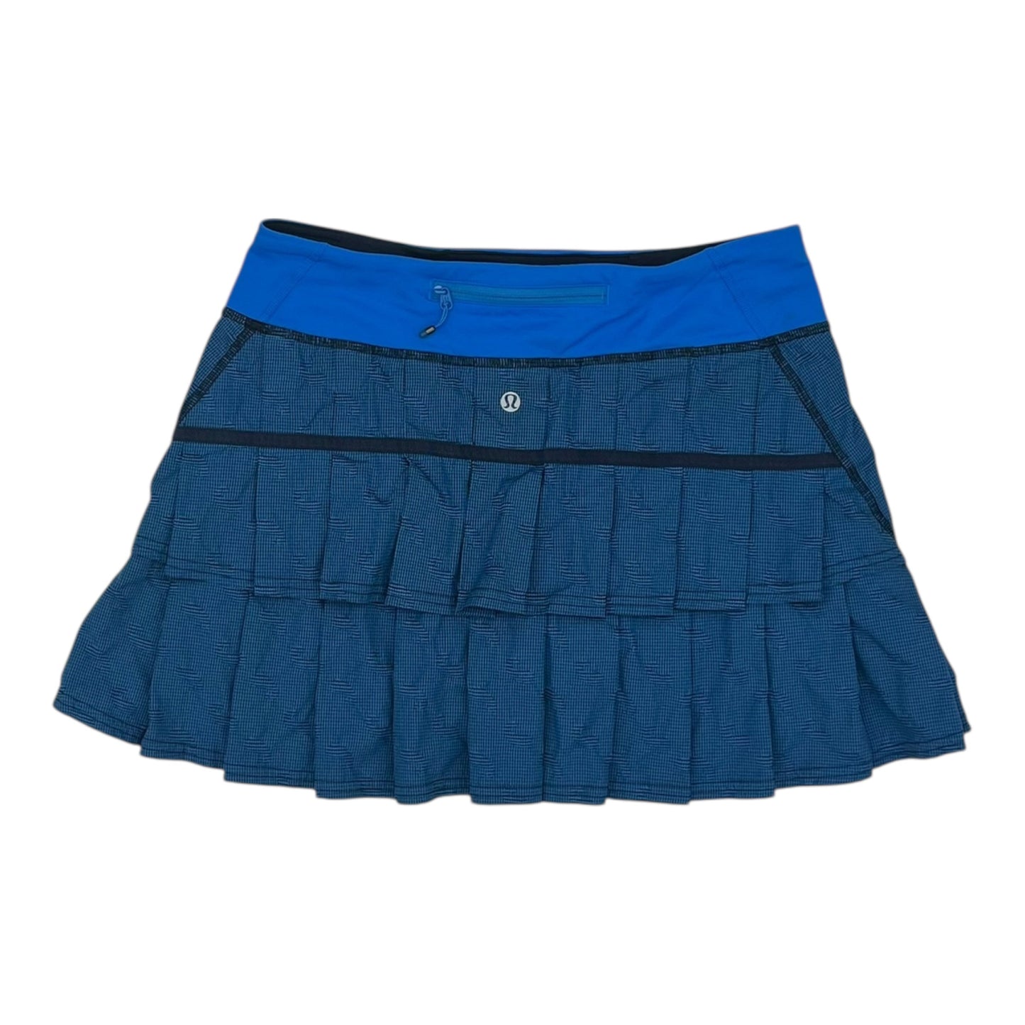 Athletic Skirt By Lululemon In Blue, Size:M