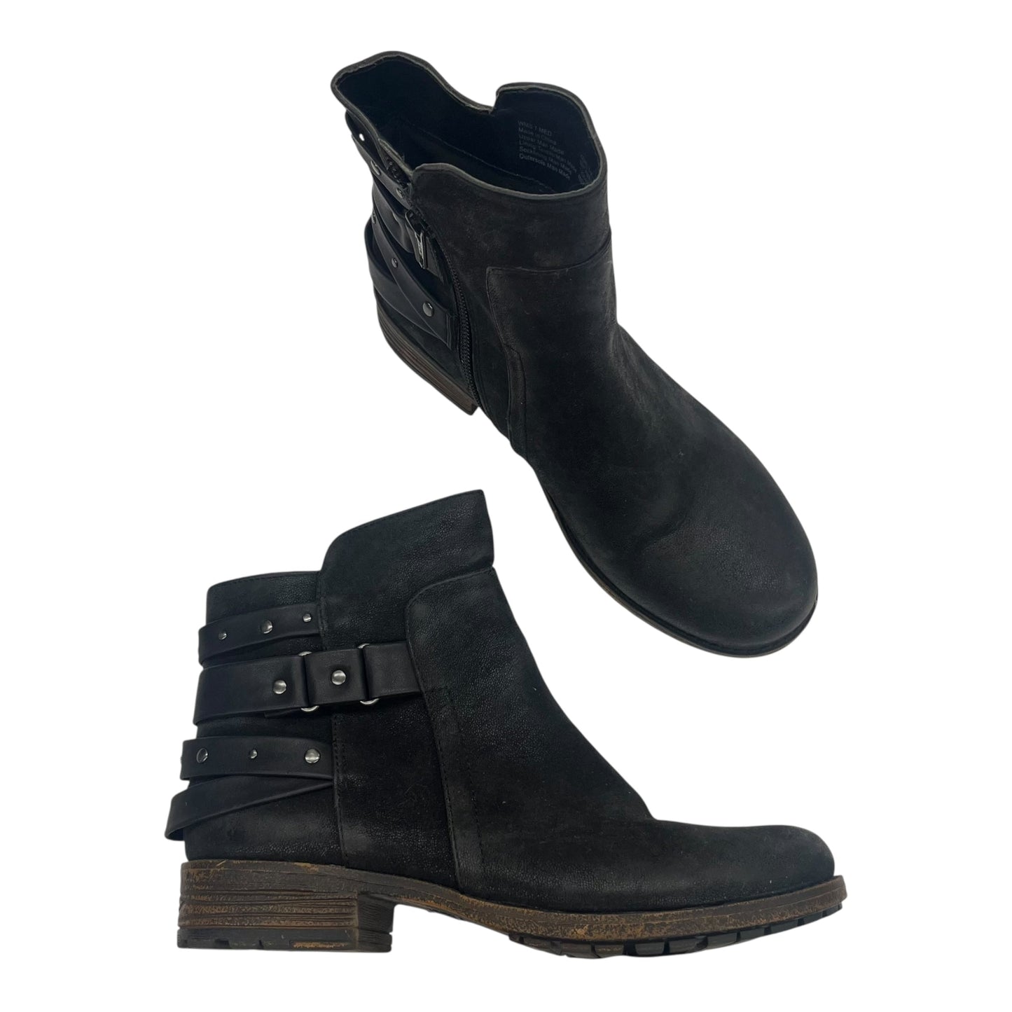 Boots Ankle Flats By Sonoma In Black, Size:7