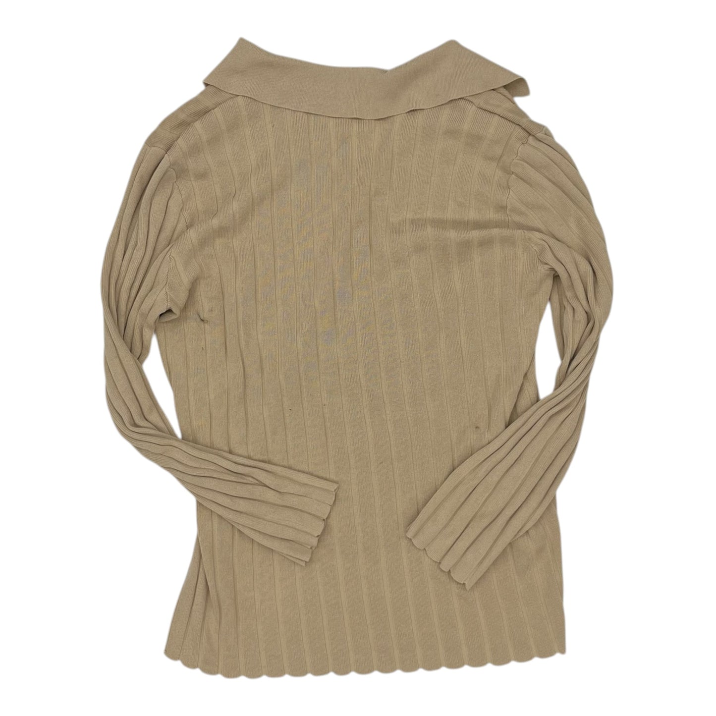 Top Ls By Miss Love In Tan, Size:M