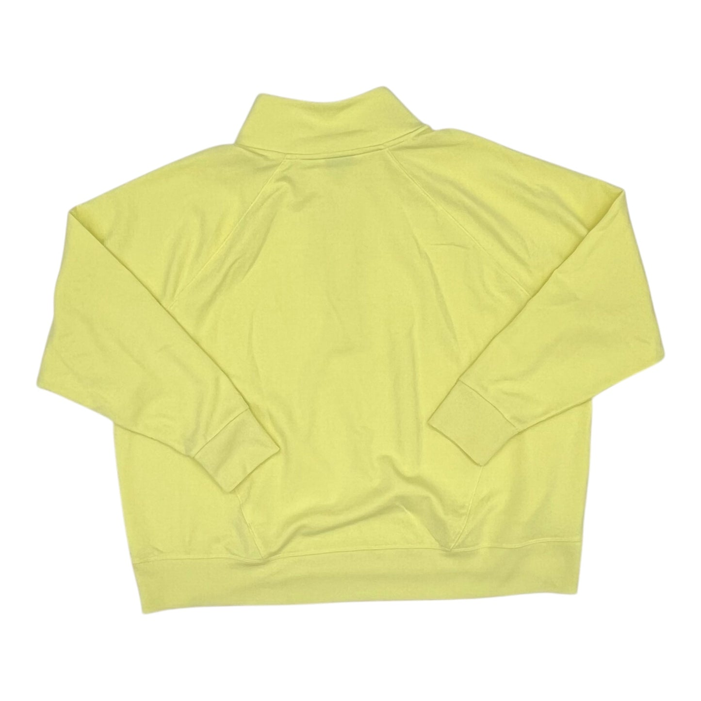 Athletic Sweatshirt Collar By Dsg Outerwear In Yellow, Size:Xl