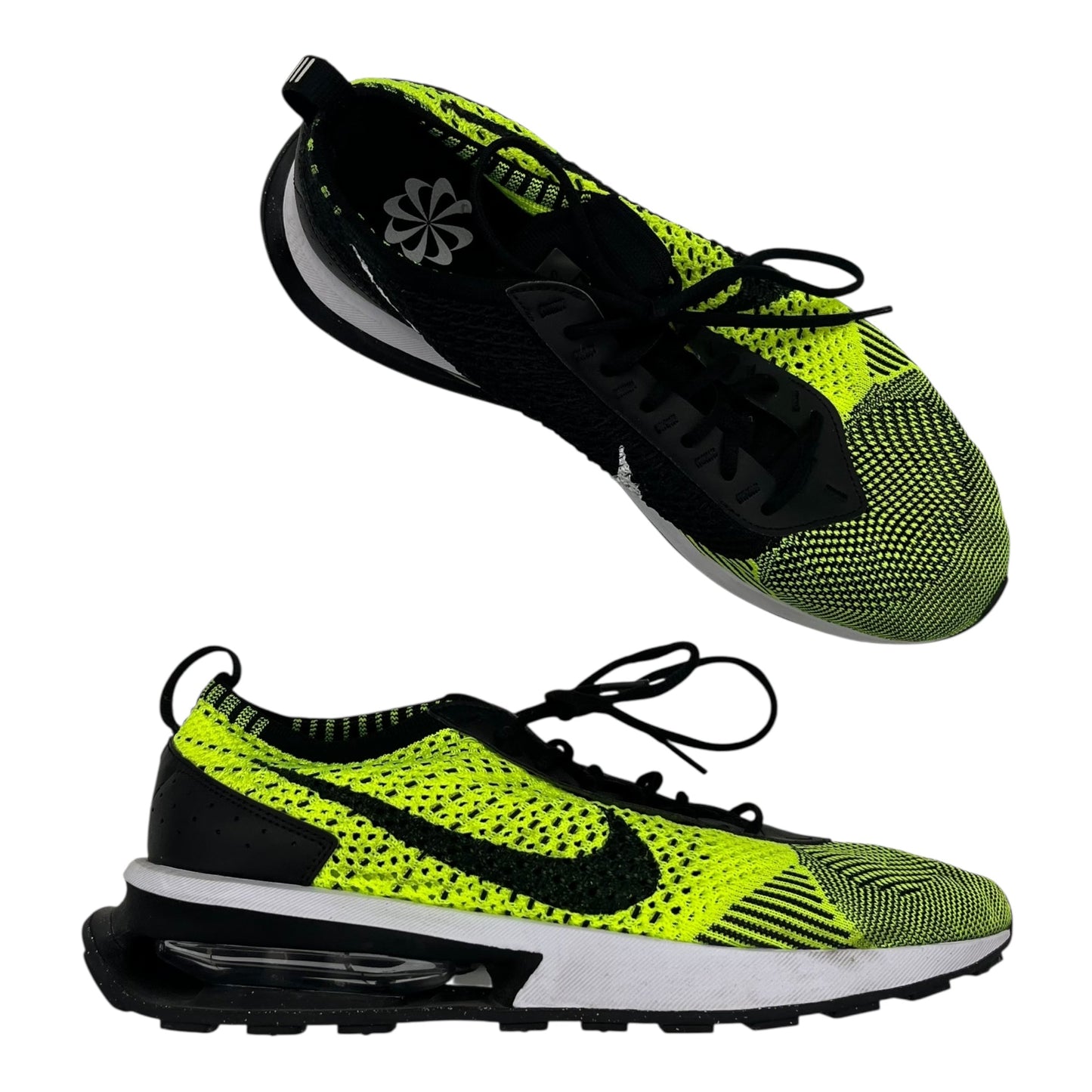 Shoes Athletic By Nike In Black & Green, Size:10