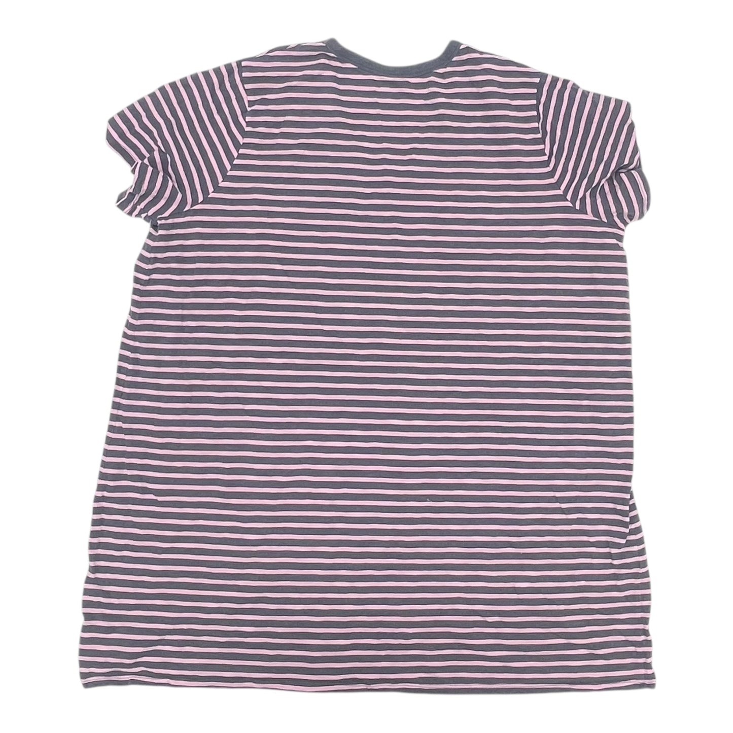 Dress Casual Short By Universal Thread In Grey & Pink, Size:4X