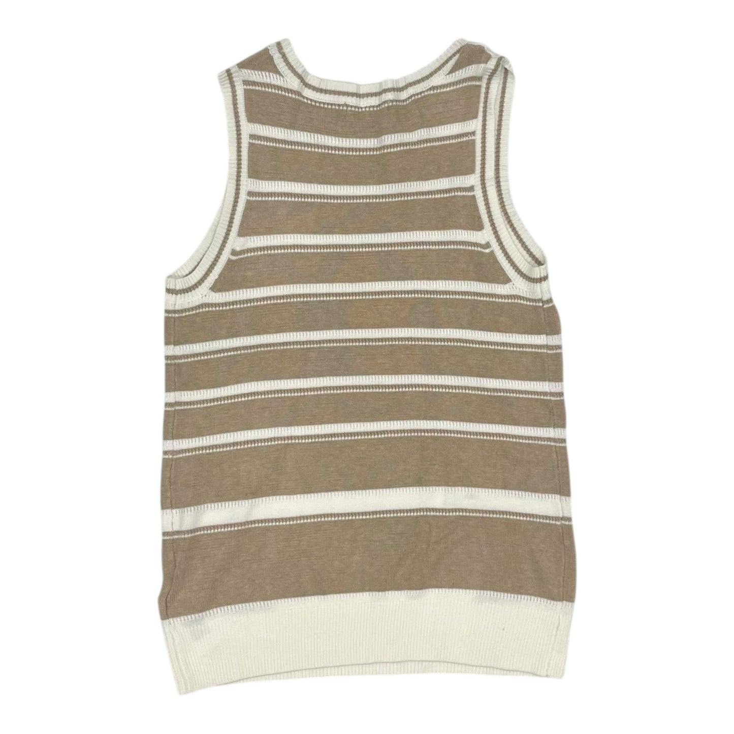 Top Sleeveless By Liverpool In Cream, Size:S