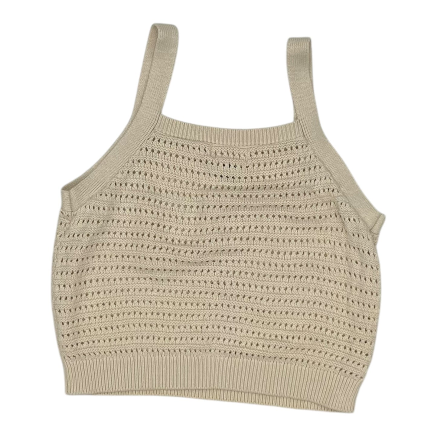 Top Sleeveless By Universal Thread In Tan, Size:M