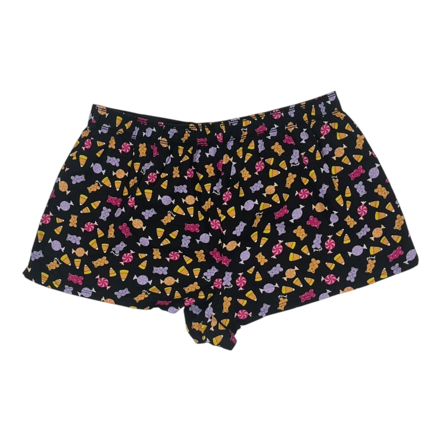 PAJAMA PANTS by PINK In BLACK & ORANGE, Size: XL